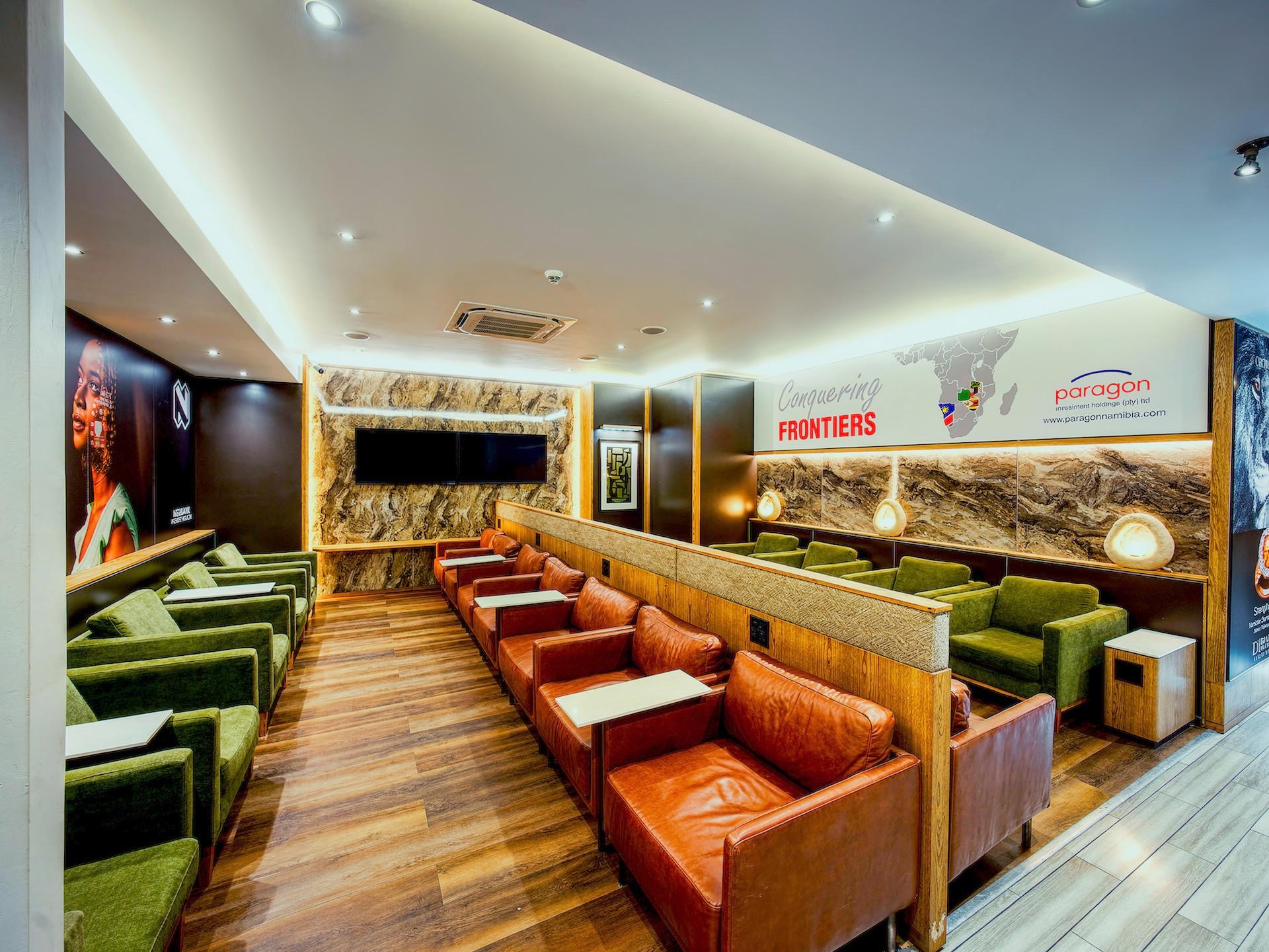 Paragon Premium Lounge, Windhoek Hosea Kutako Intl, Namibia Paragon Premium Lounge, Windhoek Hosea Kutako Intl, Namibia