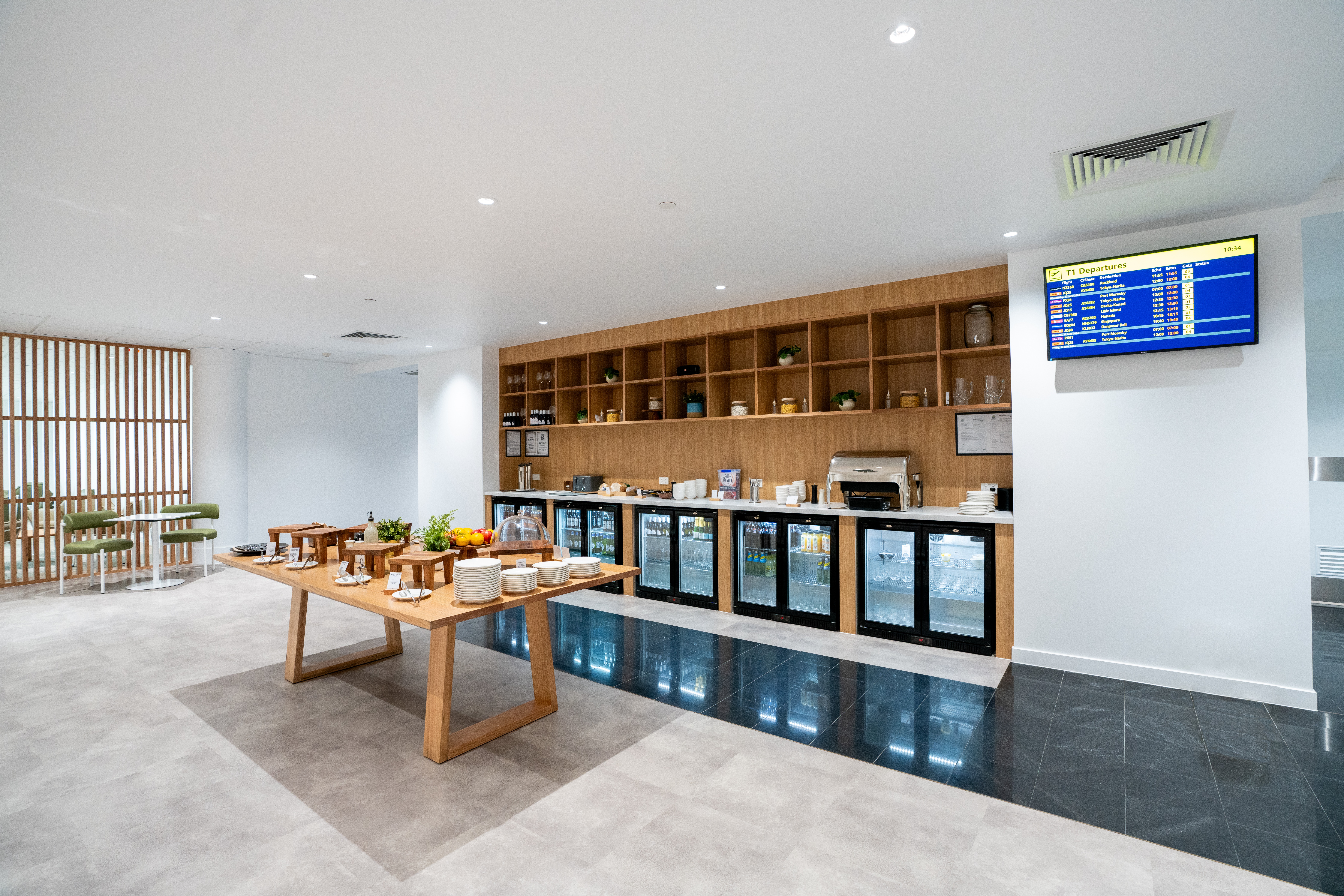 Escape Lounges, Cairns International, Australia Escape Lounges, Cairns International, Australia