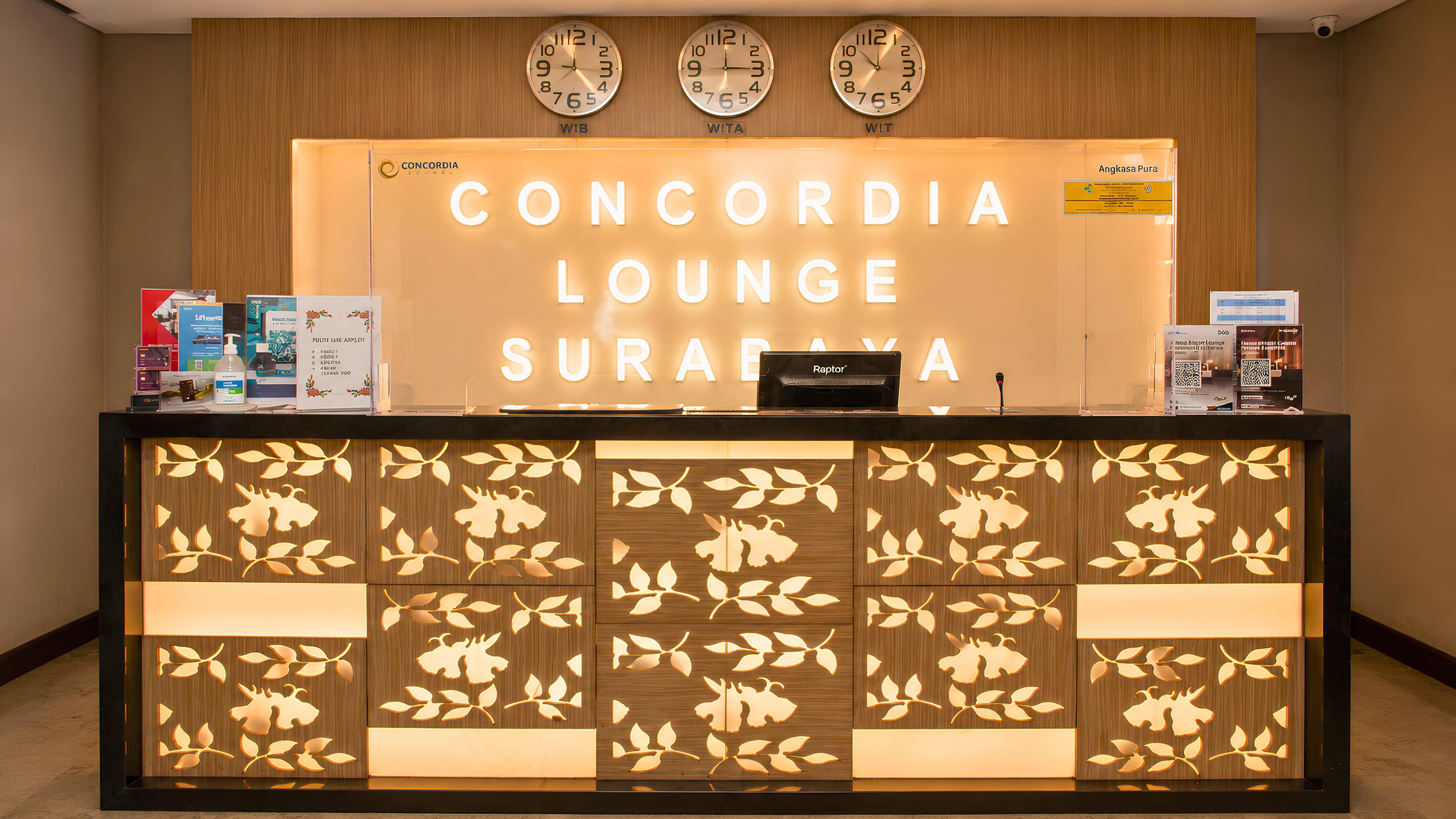 Concordia Lounge, Juanda International, Indonesia Concordia Lounge, Juanda International, Indonesia