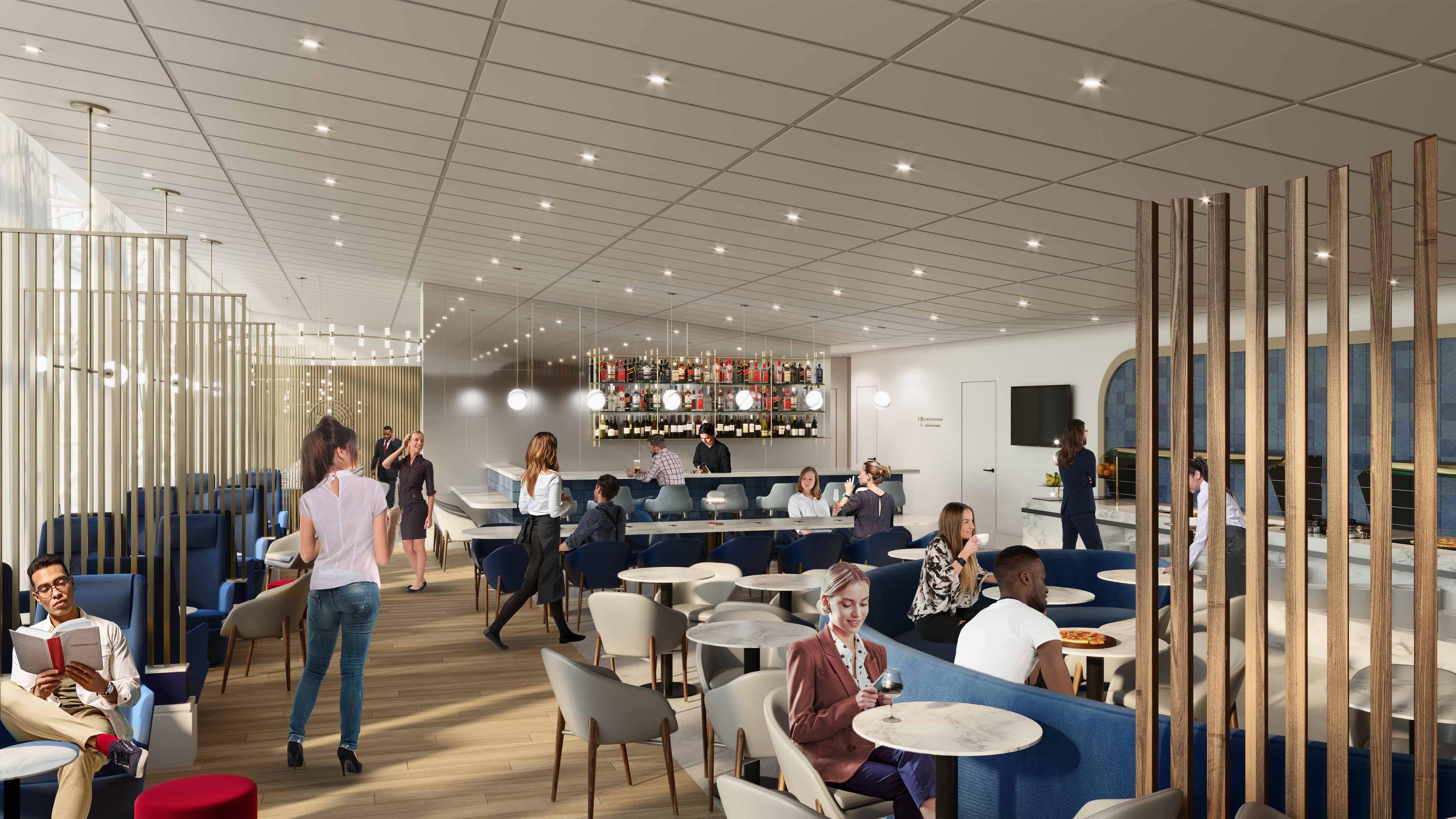 Air France lounge: Montreal, Montreal Pierre E.Trudeau Intl, Canada Air France lounge: Montreal, Montreal Pierre E.Trudeau Intl, Canada