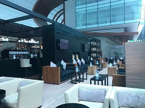 Ahlan Lounge at B, Dubai Intl, UAE Ahlan Lounge at B, Dubai Intl, UAE