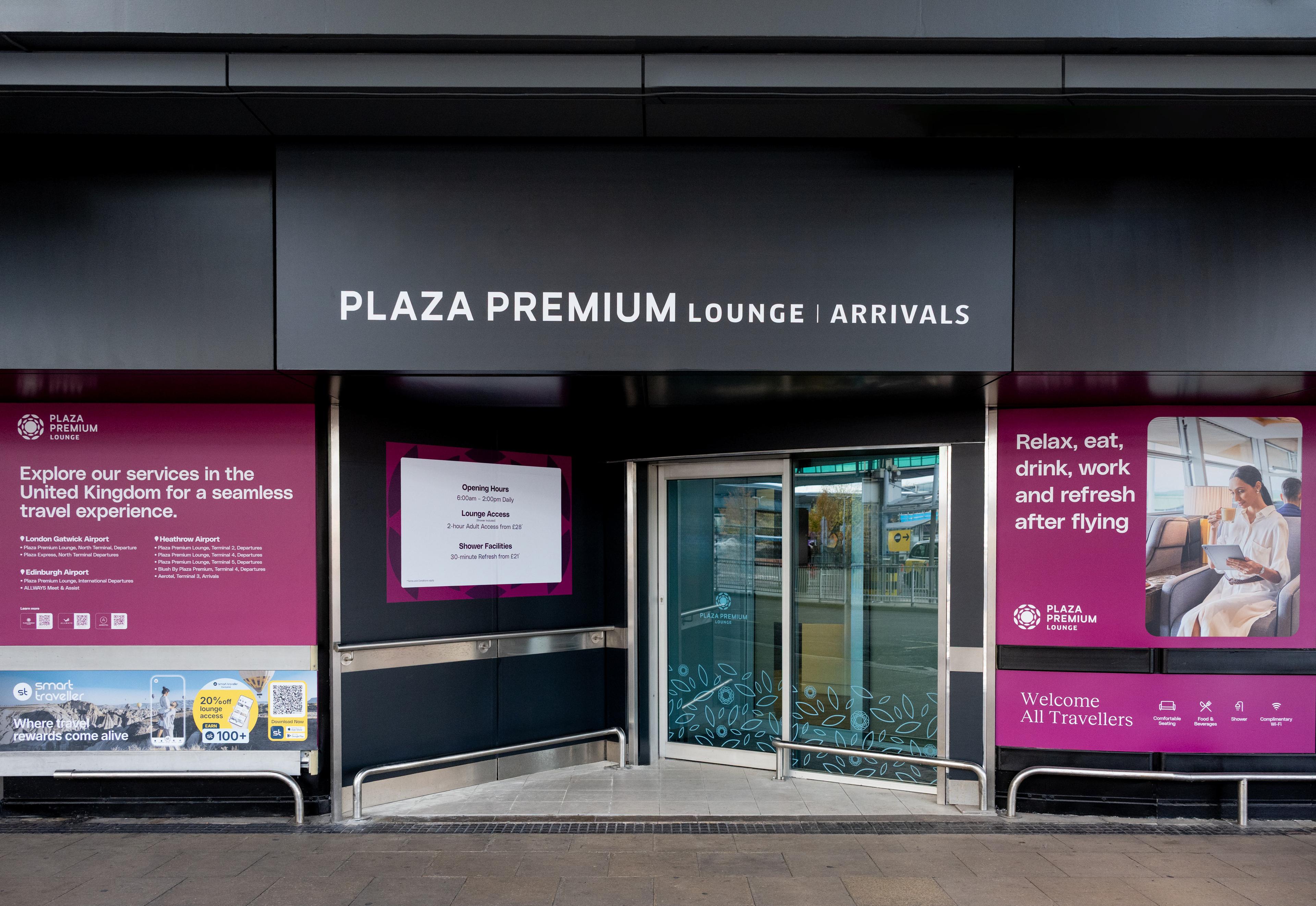 Plaza Premium Lounge, Heathrow, United Kingdom Plaza Premium Lounge, Heathrow, United Kingdom