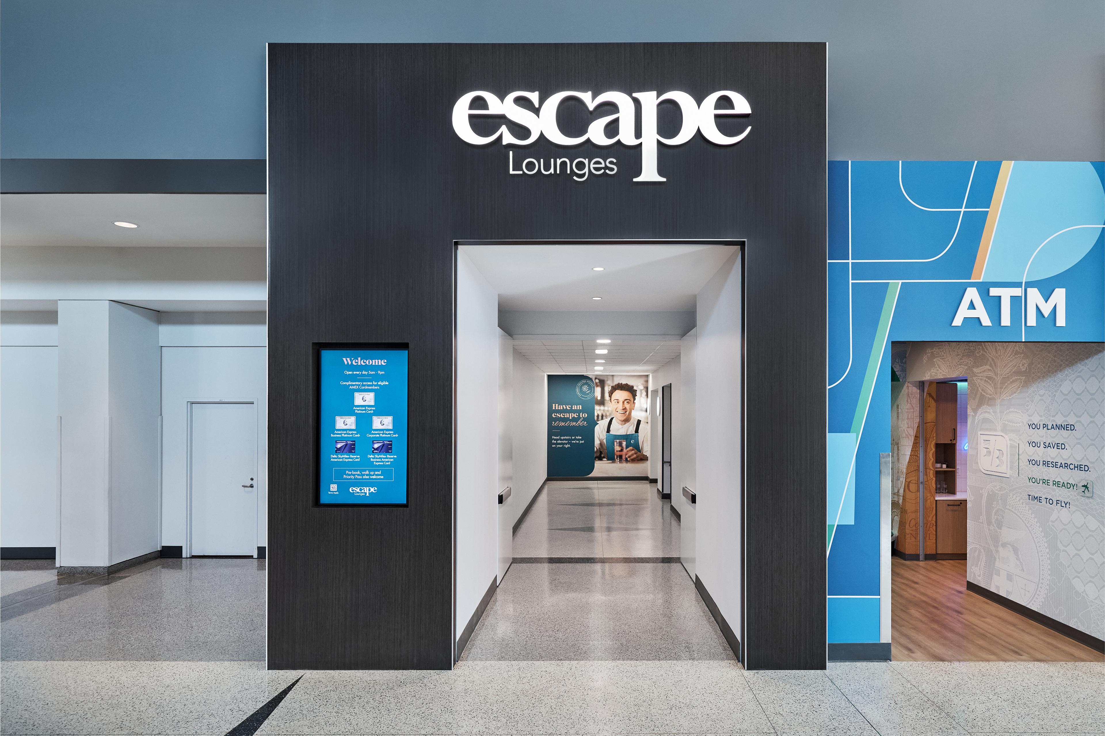 Escape Lounges, Cincinnati OH Cincinnati/Northern Kentucky Intl, USA Escape Lounges, Cincinnati OH Cincinnati/Northern Kentucky Intl, USA