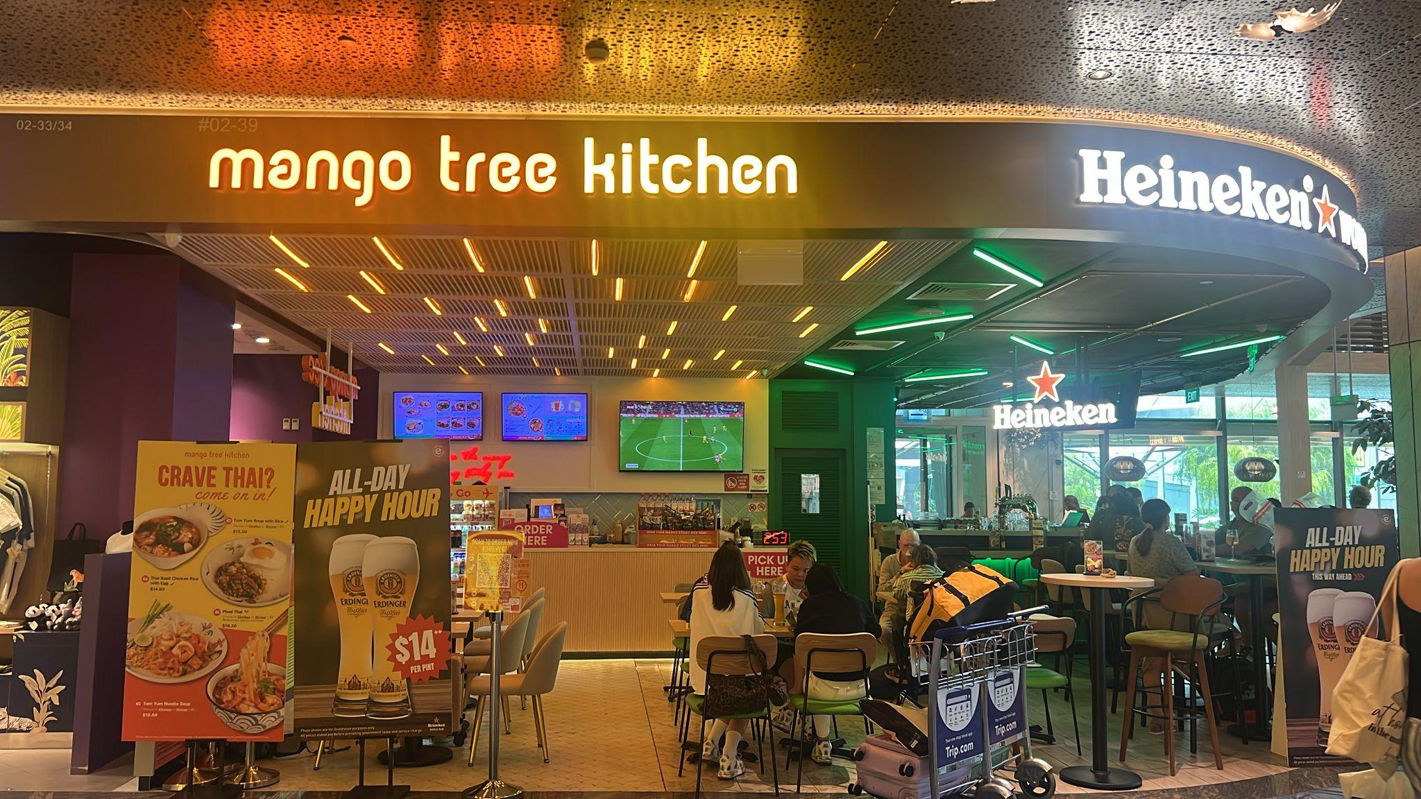 Mango Tree Kitchen, Singapore Changi Airport, Singapore Mango Tree Kitchen, Singapore Changi Airport, Singapore