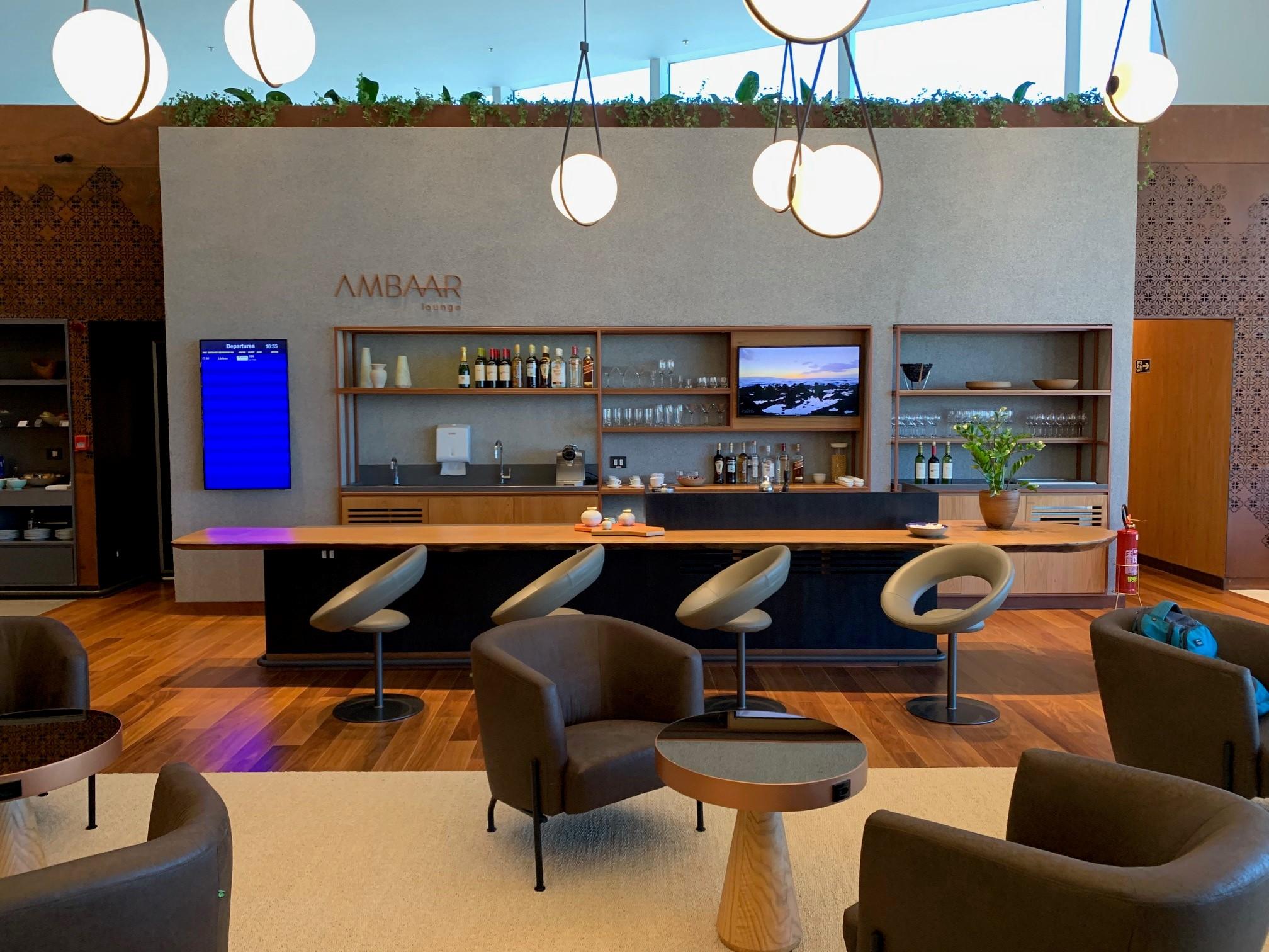 Ambaar Lounge, Belo Horizonte Tancredo Neves Intl, Brazil Ambaar Lounge, Belo Horizonte Tancredo Neves Intl, Brazil