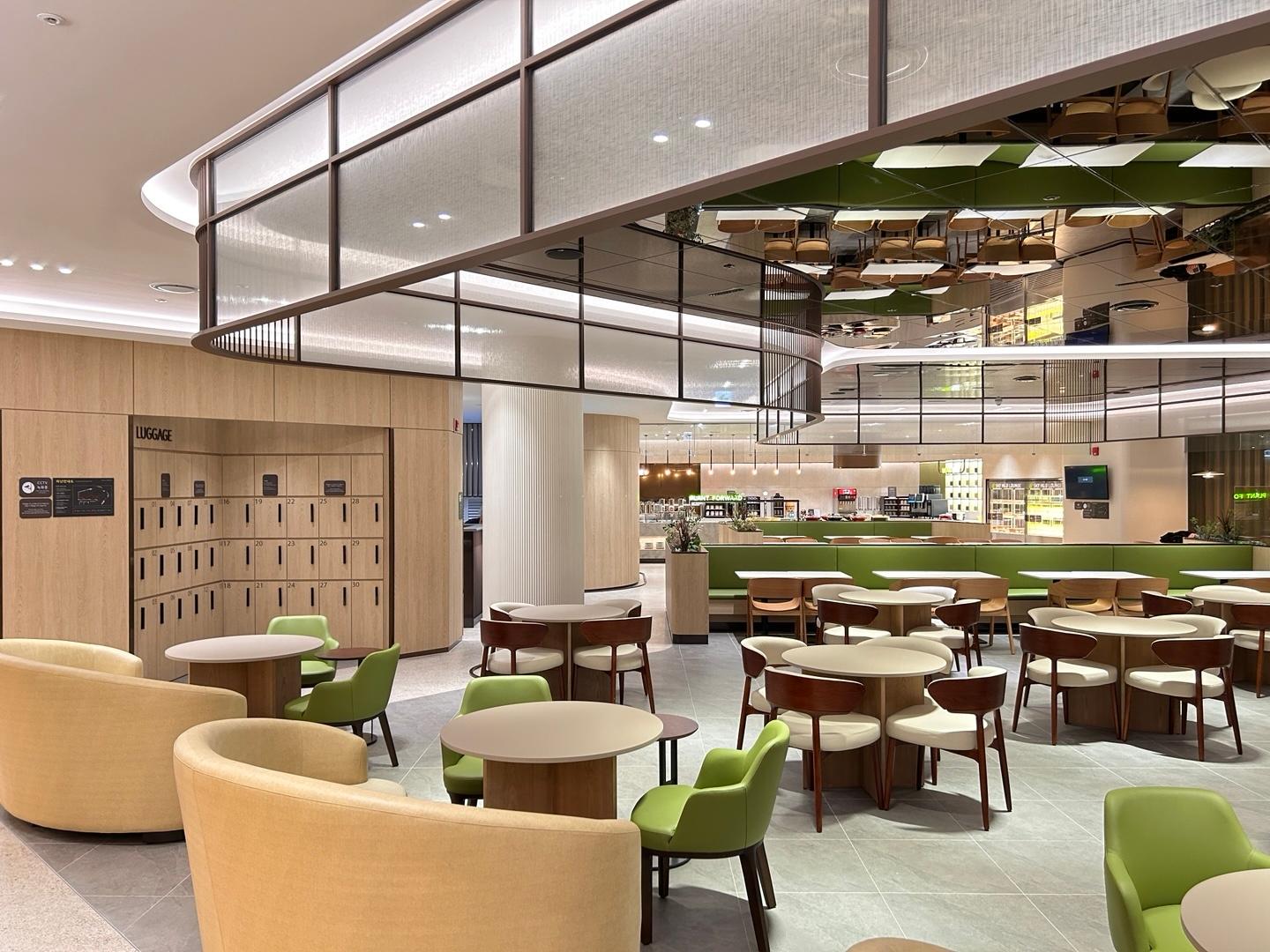 Sky Hub Lounge, Incheon International, South Korea Sky Hub Lounge, Incheon International, South Korea