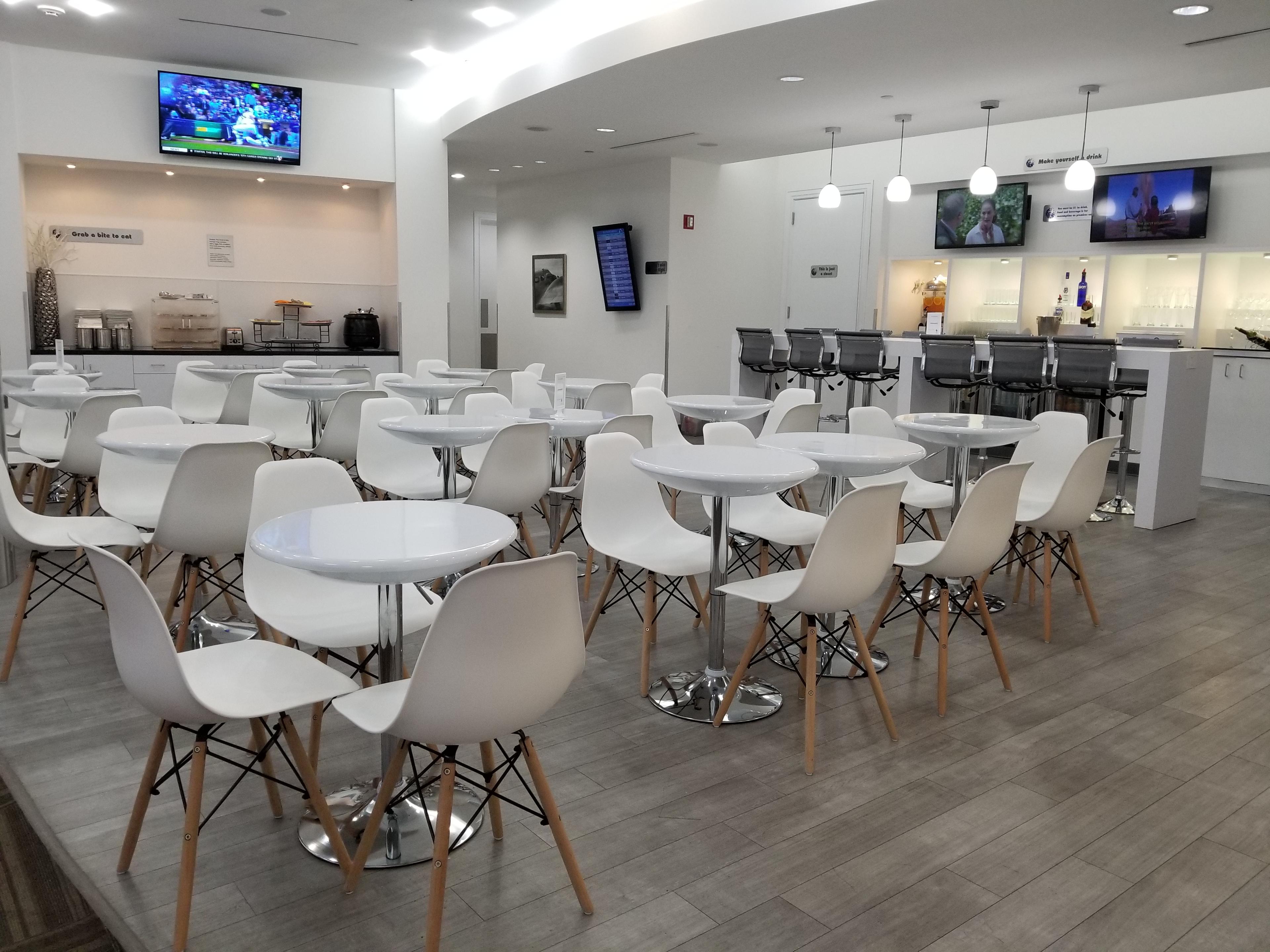 The Lounge San Juan at Terminal C, Luis Muñoz Marín International, Puerto Rico The Lounge San Juan at Terminal C, Luis Muñoz Marín International, Puerto Rico