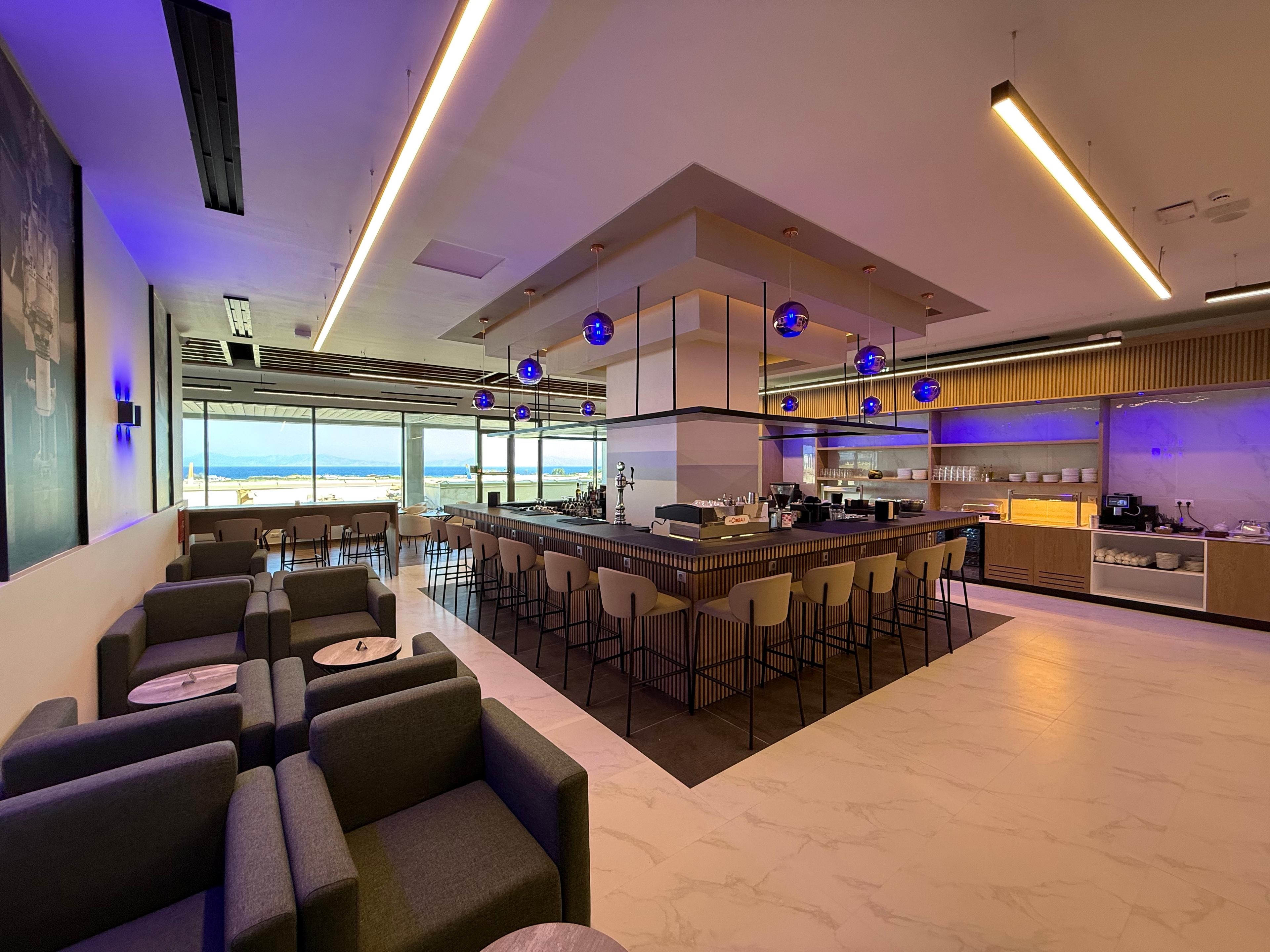 The Lounge Rhodes, Rhodes Diagoras International, Greece The Lounge Rhodes, Rhodes Diagoras International, Greece