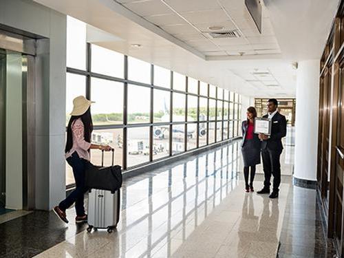 Victorian Room (Arrivals Lounge), Puerto Plata G.L. Intl, Dominican Republic Victorian Room (Arrivals Lounge), Puerto Plata G.L. Intl, Dominican Republic