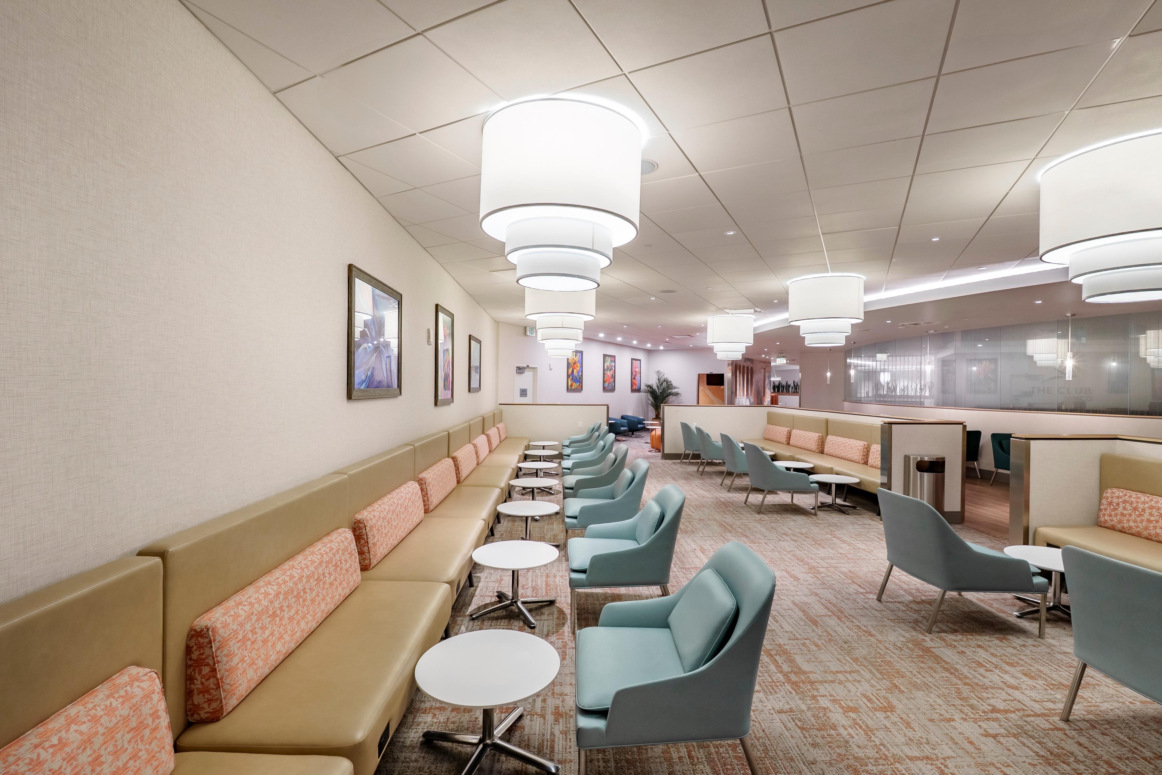 The Club MCO (Gates 70-99), Orlando FL International, USA The Club MCO (Gates 70-99), Orlando FL International, USA