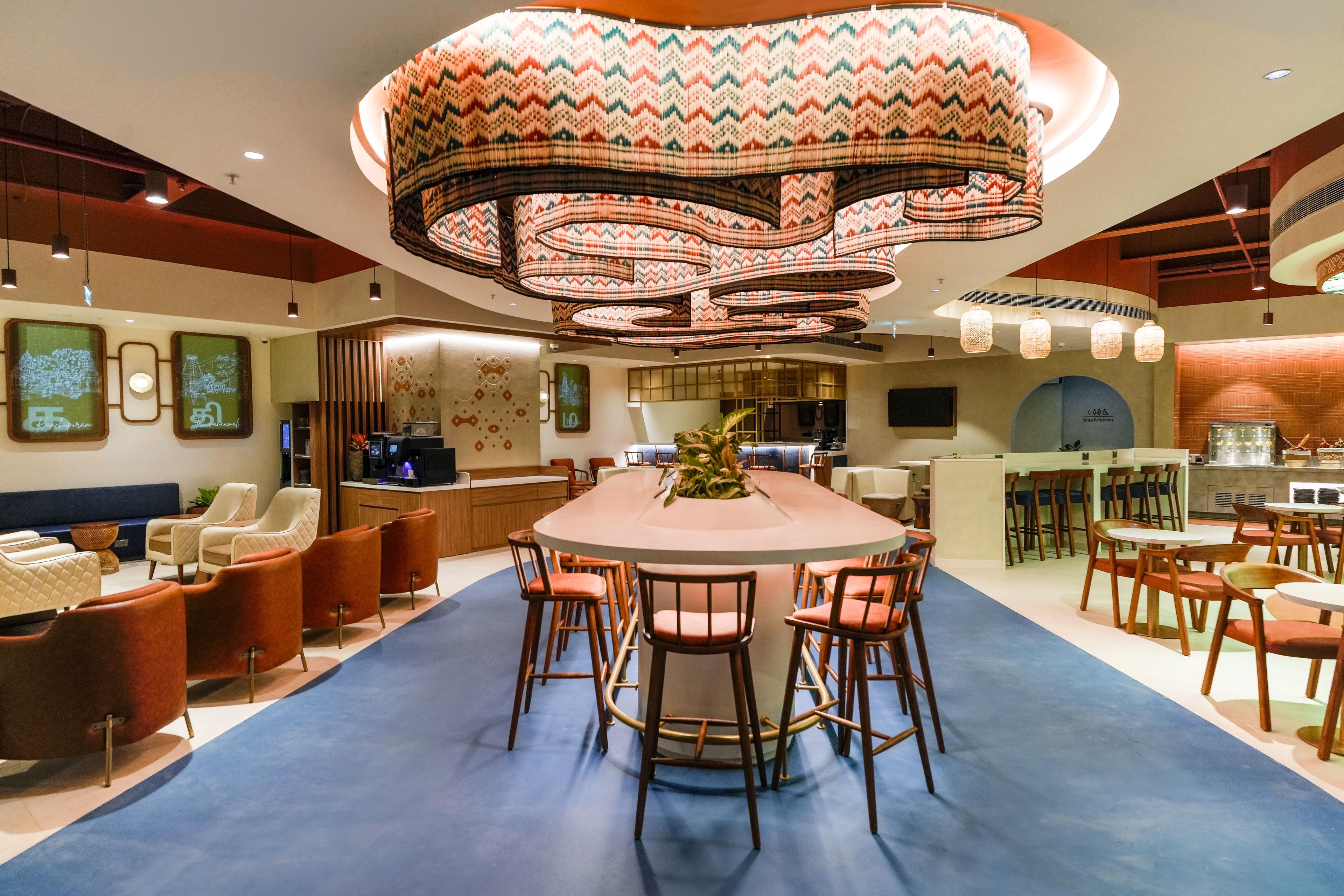 O’Vetra International Departure Lounge, Tiruchirappalli International, India O’Vetra International Departure Lounge, Tiruchirappalli International, India