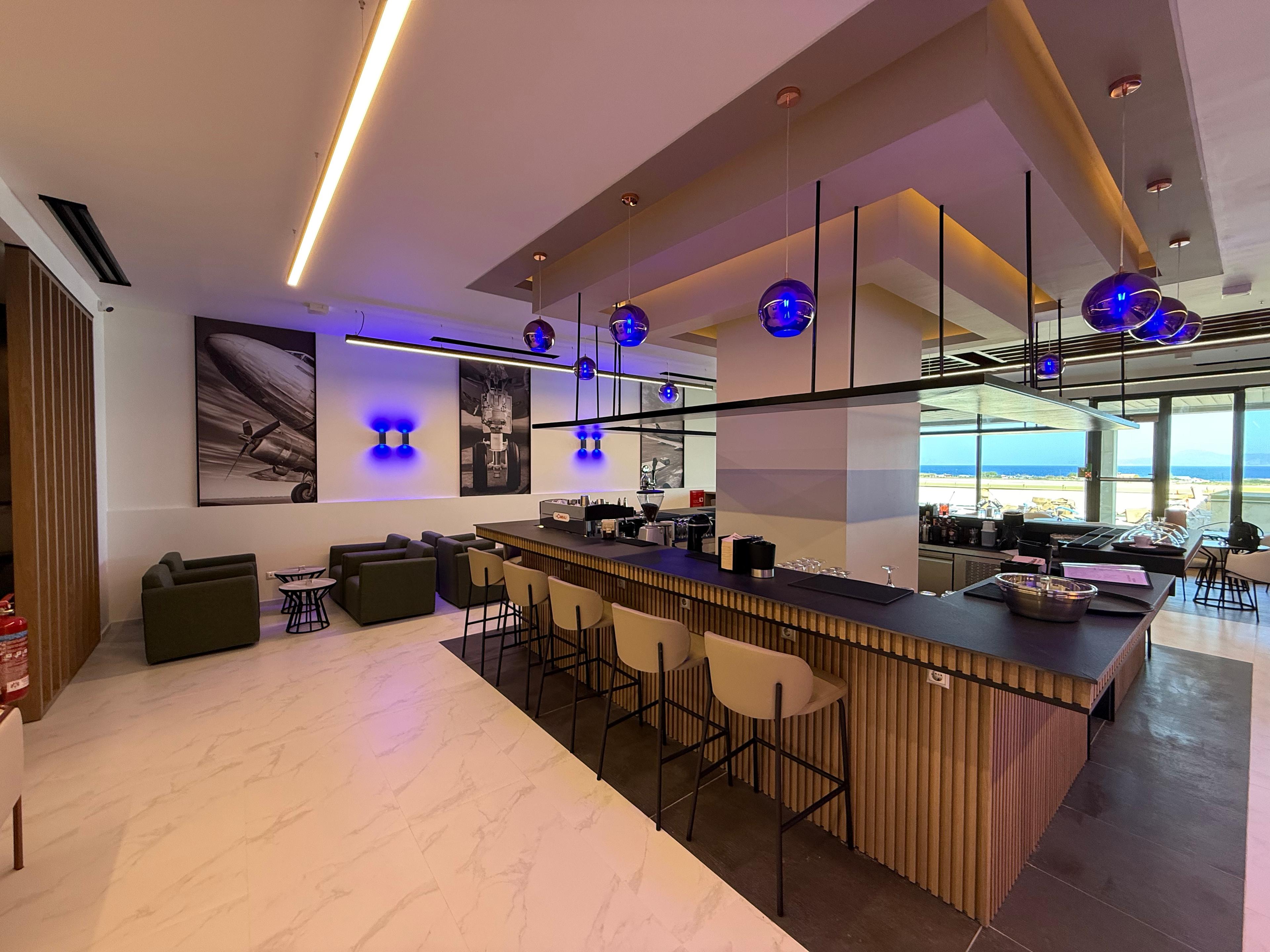 The Lounge Rhodes, Rhodes Diagoras International, Greece The Lounge Rhodes, Rhodes Diagoras International, Greece