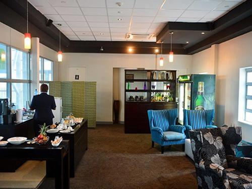 Pula Lounge, Gaborone Sir Seretse Khama International, Botswana Pula Lounge, Gaborone Sir Seretse Khama International, Botswana
