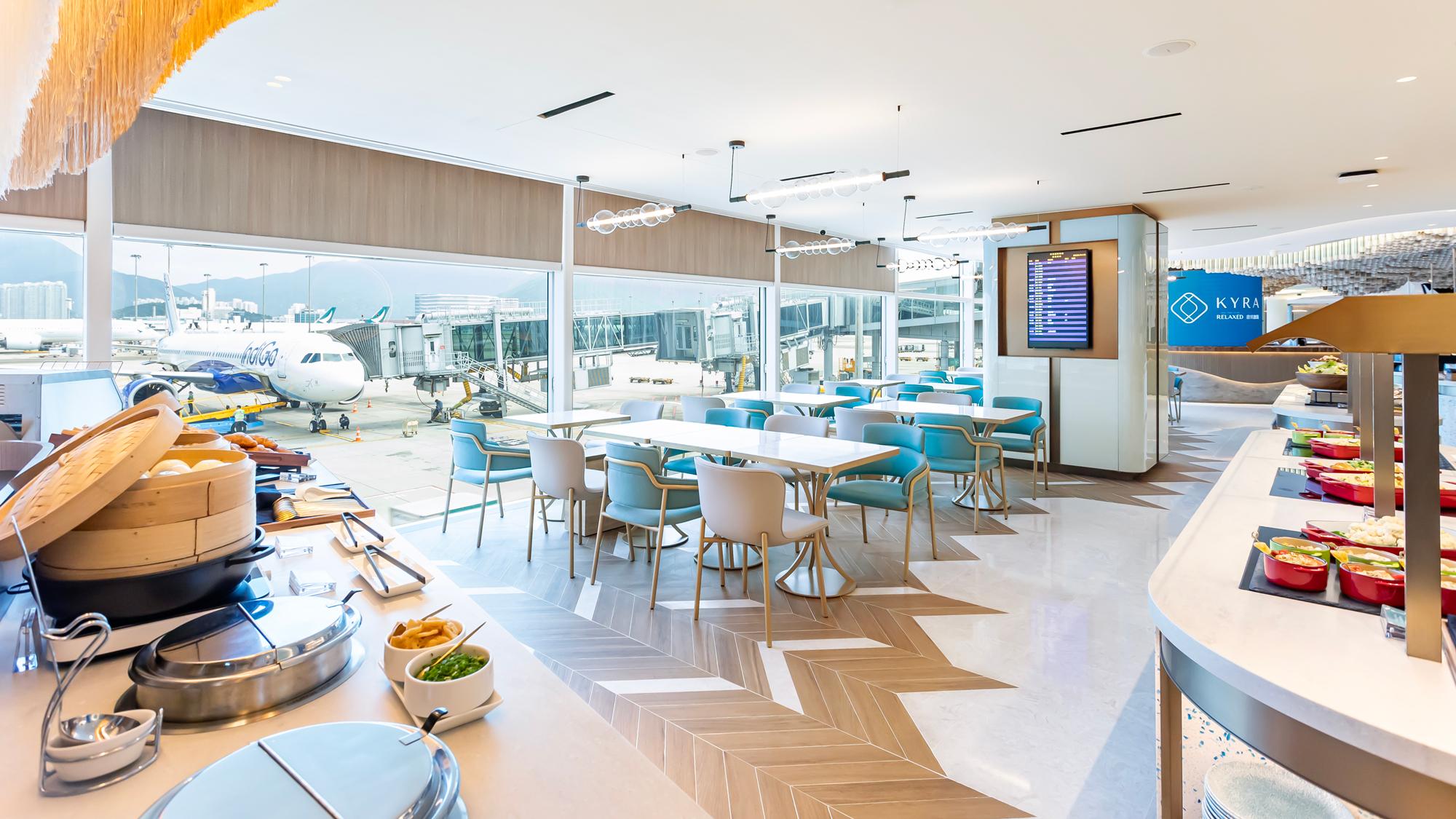 Kyra Lounge, Hong Kong Chek Lap Kok Intl, Hong Kong SAR Kyra Lounge, Hong Kong Chek Lap Kok Intl, Hong Kong SAR