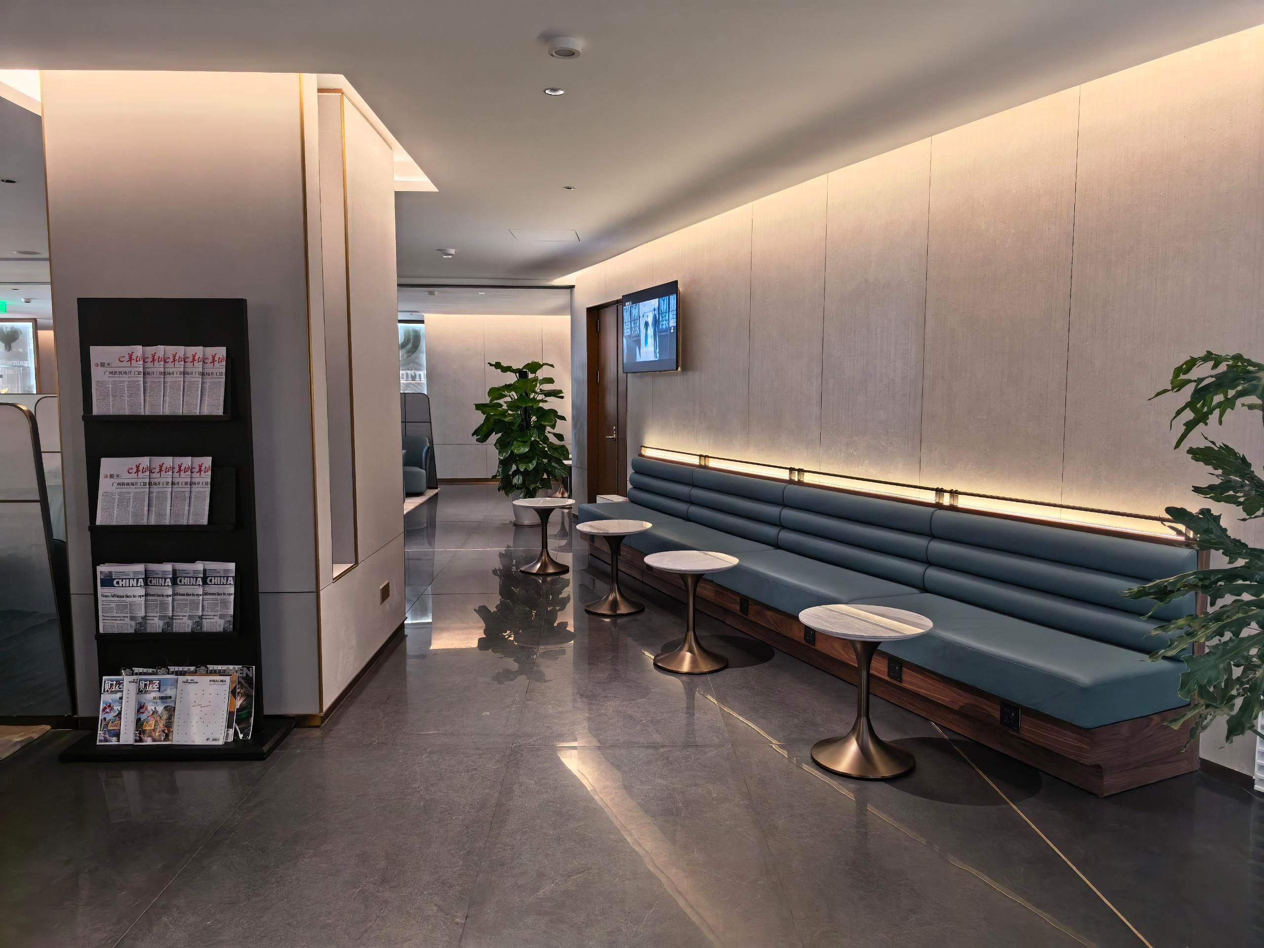 Lounge L34, Guangzhou Baiyun International, China Lounge L34, Guangzhou Baiyun International, China