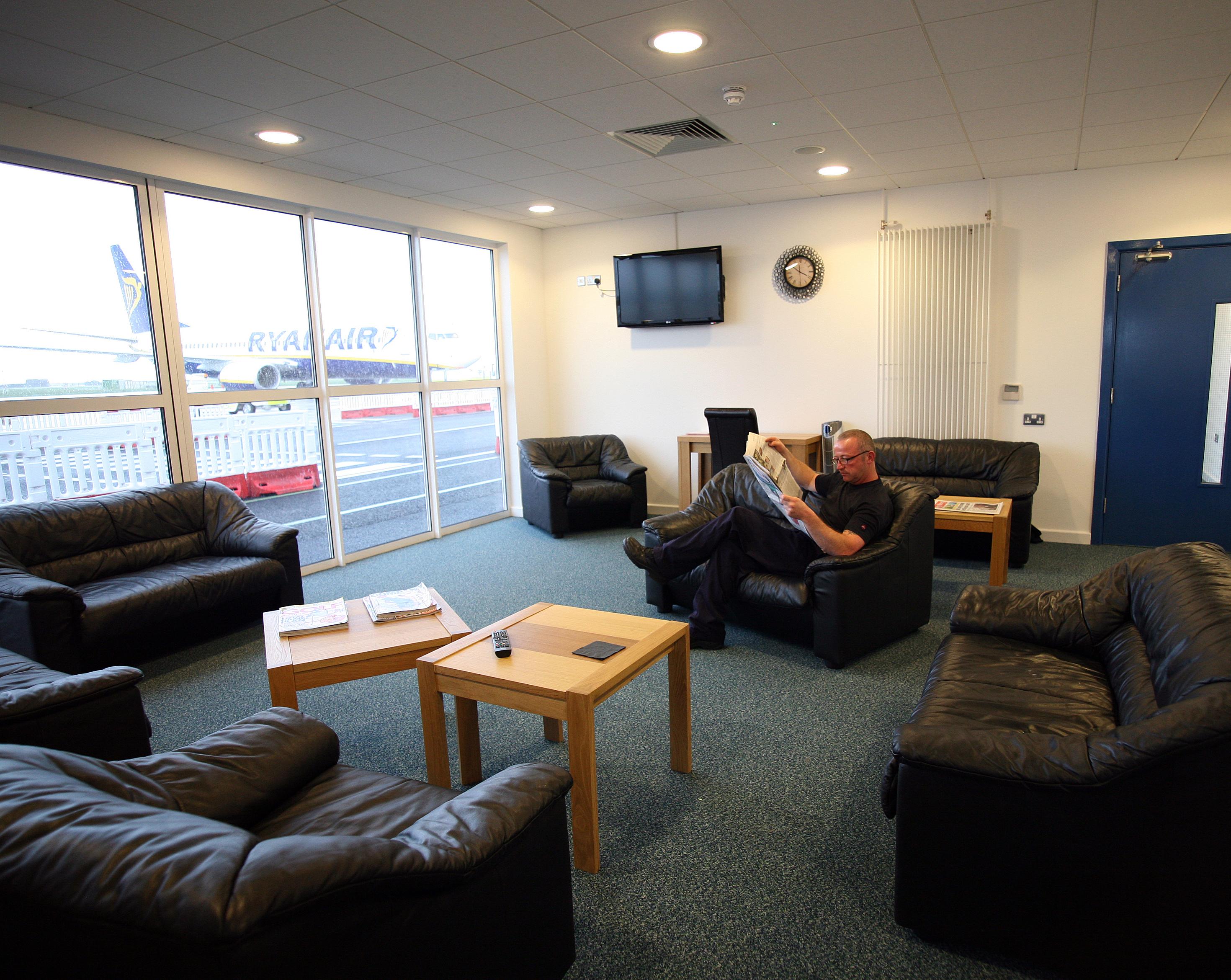 Amelia Earhart Lounge, City of Derry Airport, United Kingdom Amelia Earhart Lounge, City of Derry Airport, United Kingdom