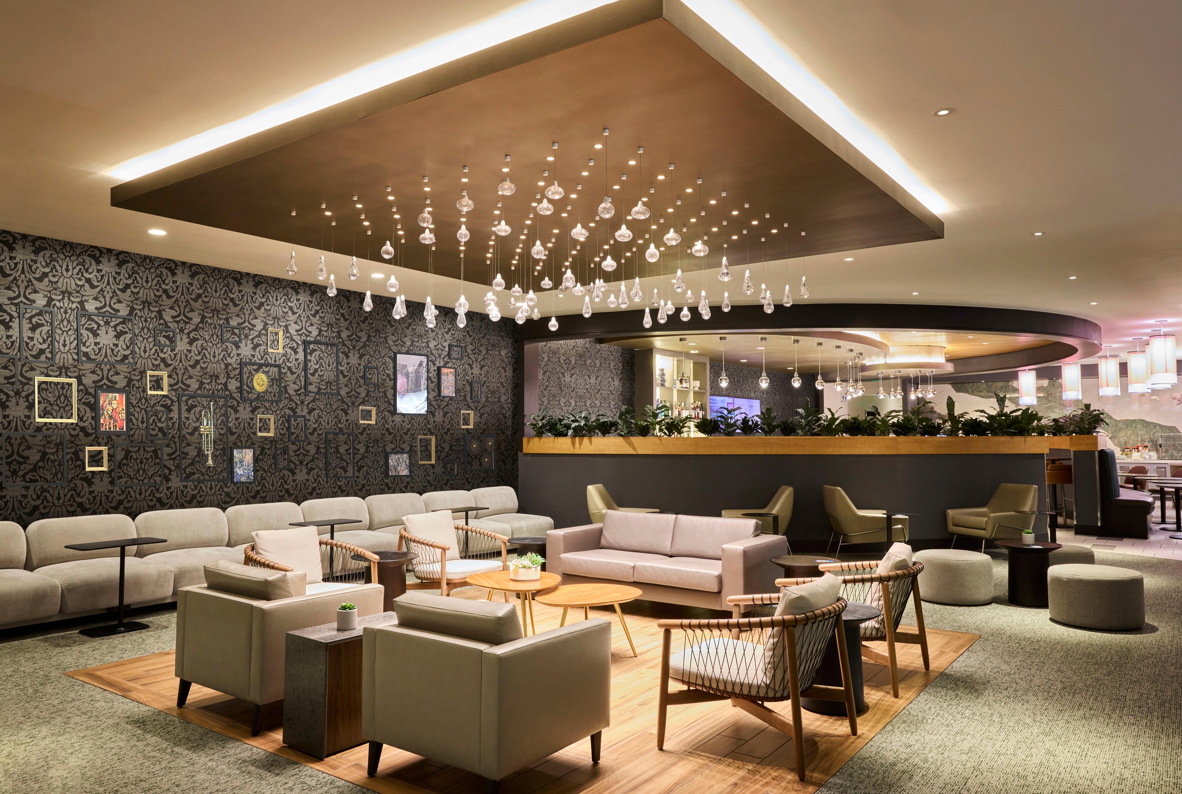 The Club MSY, Louis Armstrong New Orleans International, USA The Club MSY, Louis Armstrong New Orleans International, USA