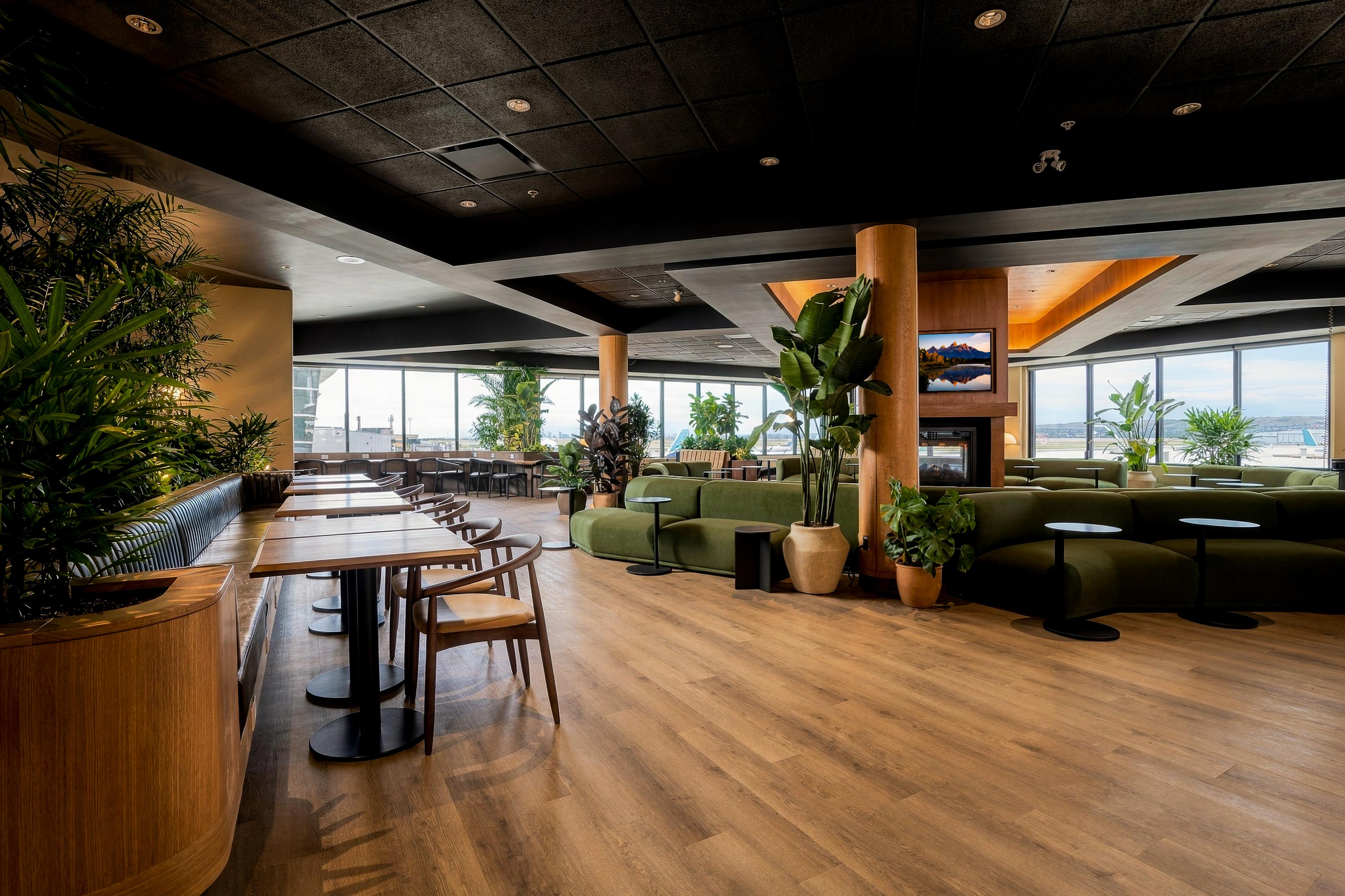 Aspire Lounge (Domestic), Calgary International, Canada Aspire Lounge (Domestic), Calgary International, Canada