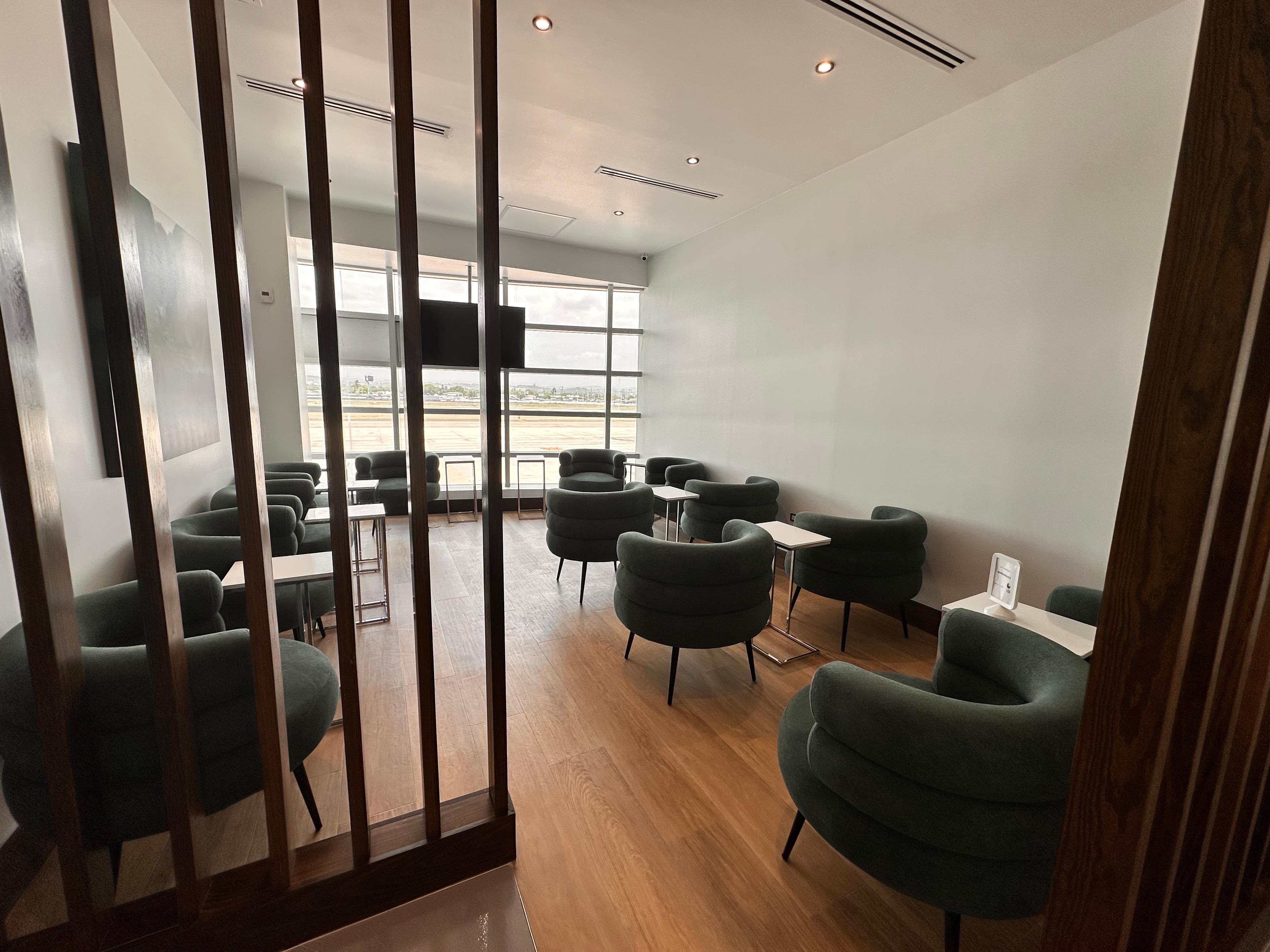 The Lounge San Juan at Terminal A, San Juan Intl, Puerto Rico The Lounge San Juan at Terminal A, San Juan Intl, Puerto Rico