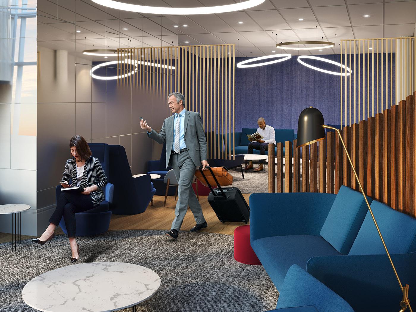 Air France lounge: Montreal, Montreal Pierre E.Trudeau Intl, Canada Air France lounge: Montreal, Montreal Pierre E.Trudeau Intl, Canada