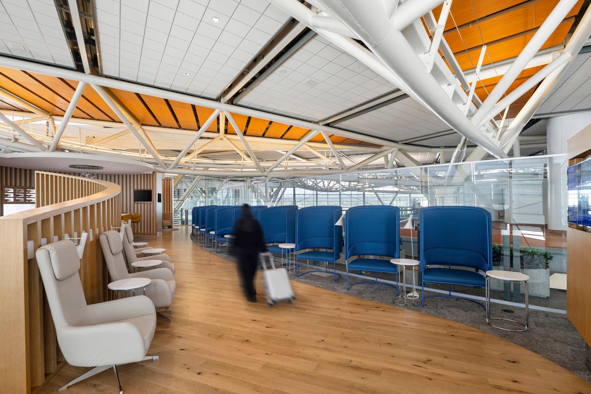 SkyTeam Lounge (International Departures), Vancouver International, Canada SkyTeam Lounge (International Departures), Vancouver International, Canada