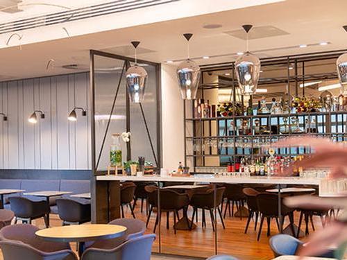 Club Aspire Lounge, South Terminal, London Gatwick, UK Club Aspire Lounge, South Terminal, London Gatwick, UK