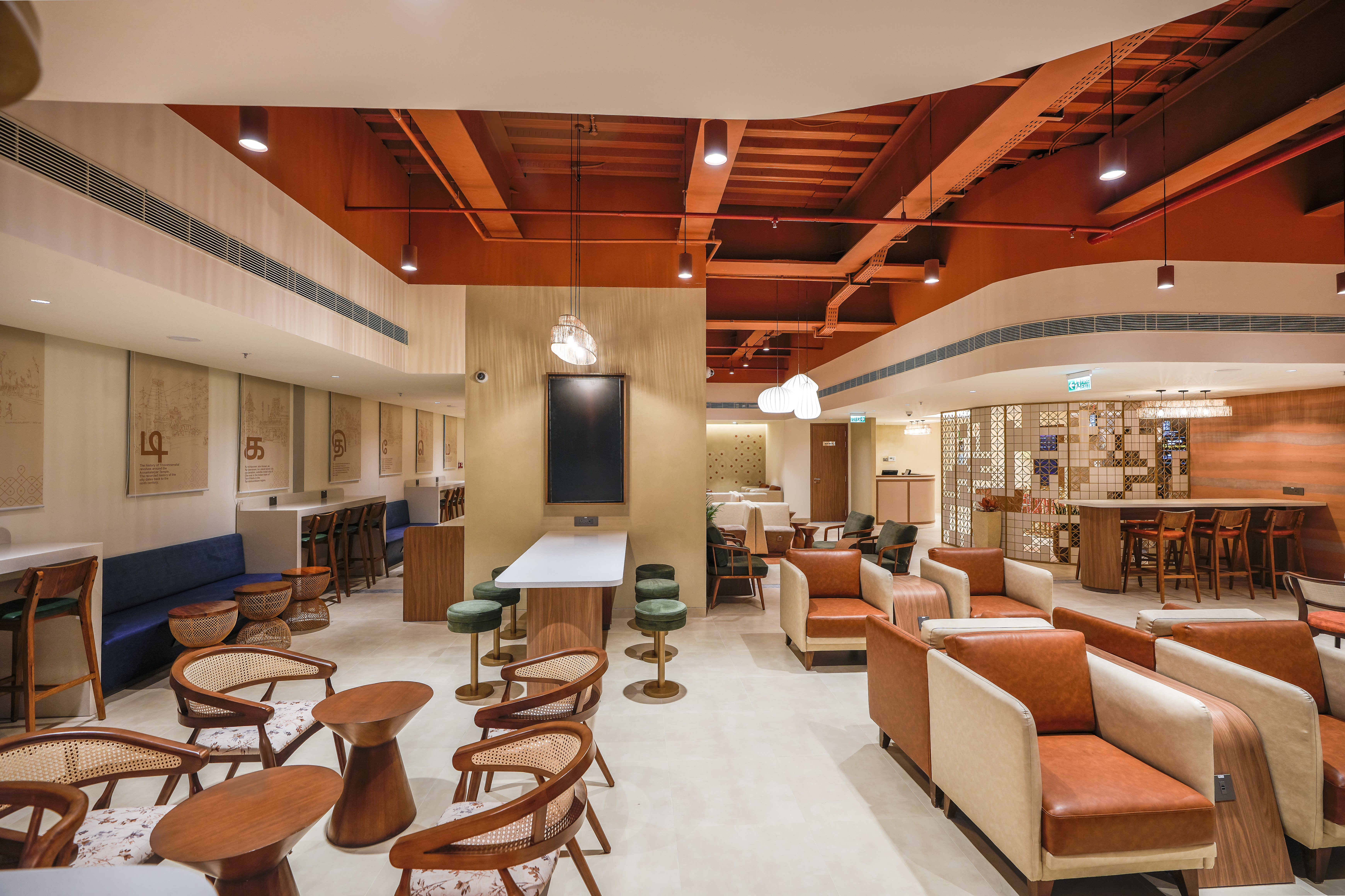 O’Vetra Domestic Departure Lounge, Tiruchirappalli International, India O’Vetra Domestic Departure Lounge, Tiruchirappalli International, India