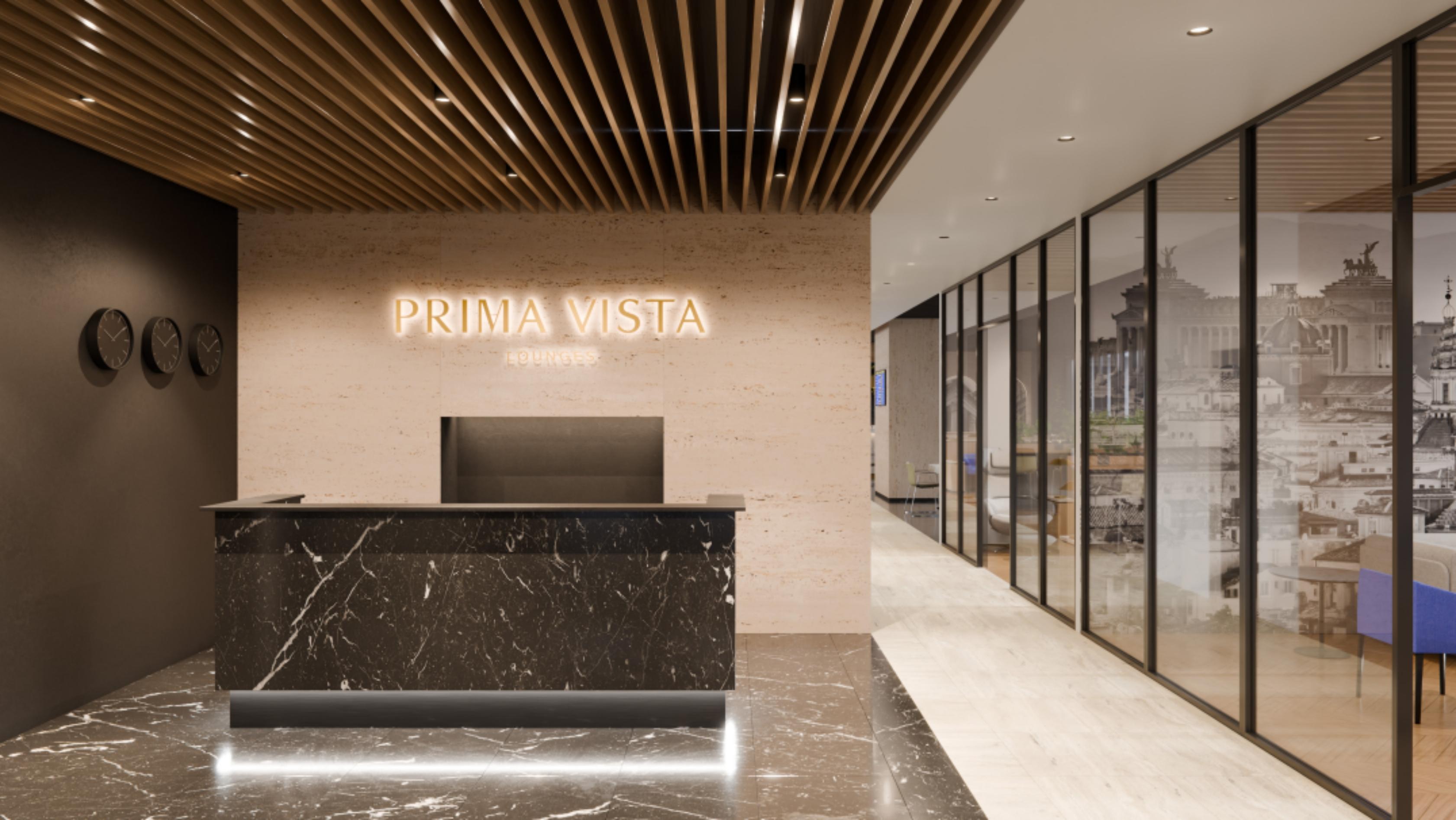 Prima Vista Lounge, Rome Fiumicino, Italy Prima Vista Lounge, Rome Fiumicino, Italy