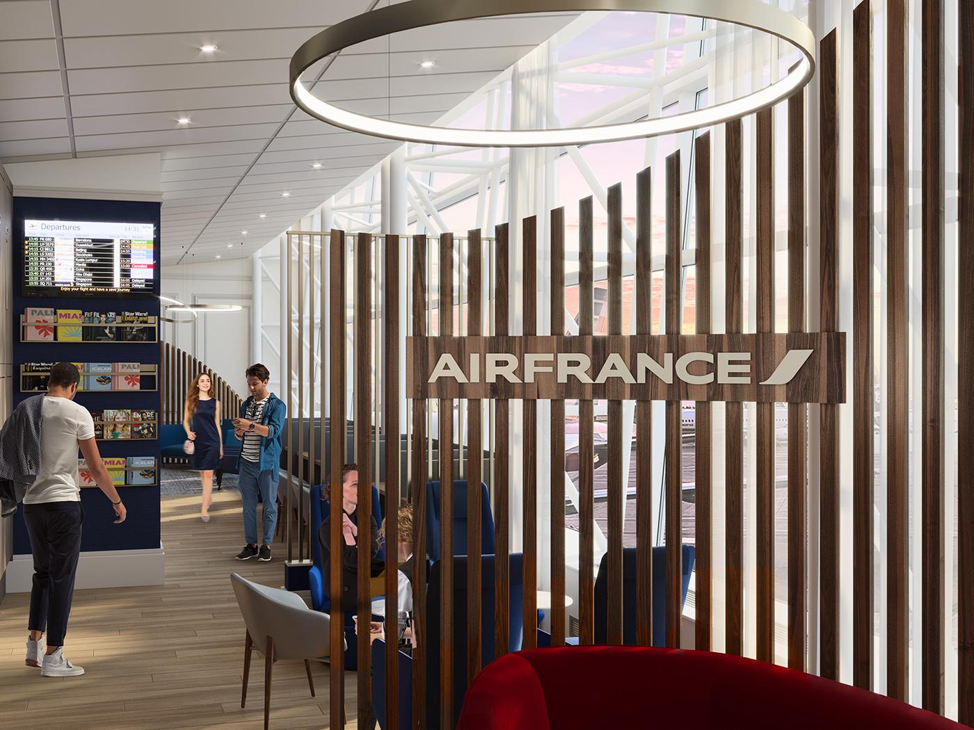 Air France lounge: Montreal, Montreal Pierre E.Trudeau Intl, Canada Air France lounge: Montreal, Montreal Pierre E.Trudeau Intl, Canada