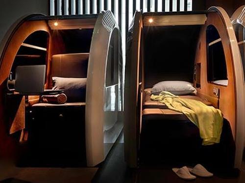 Sleep N Fly - The New Airport Sleep Concept by YAWN, Dubai International Sleep N Fly - The New Airport Sleep Concept by YAWN, Dubai International