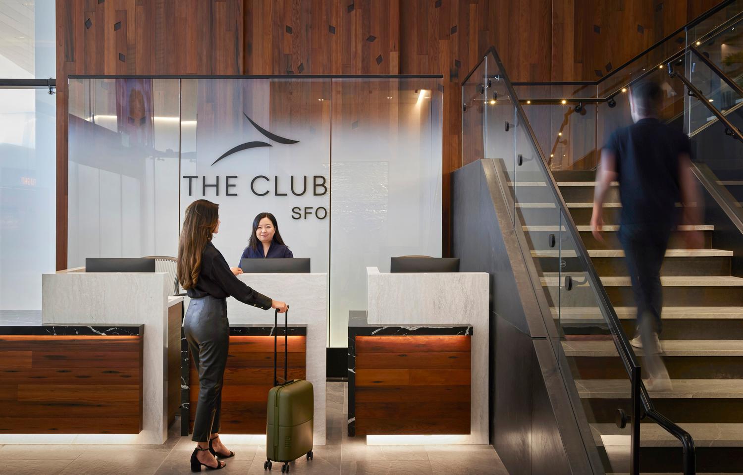 The Club SFO, San Francisco International, USA The Club SFO, San Francisco International, USA