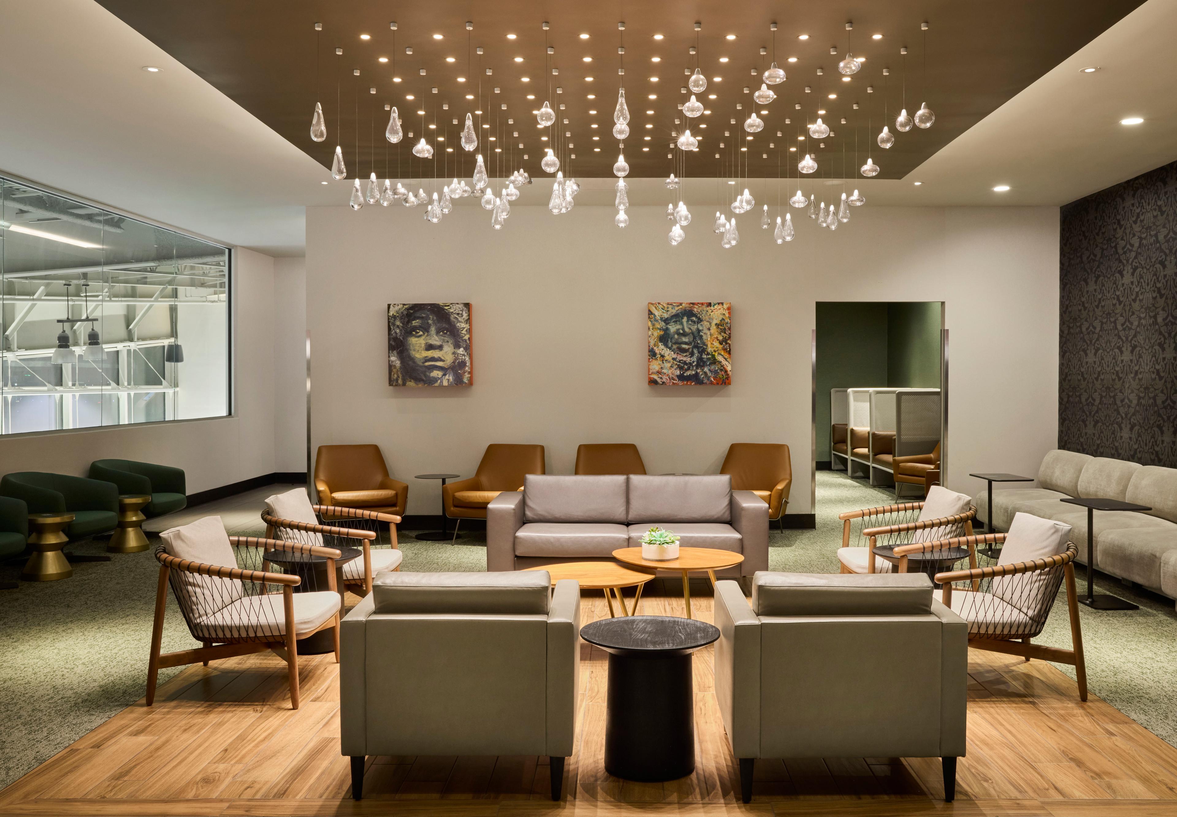 The Club MSY, Louis Armstrong New Orleans International, USA The Club MSY, Louis Armstrong New Orleans International, USA