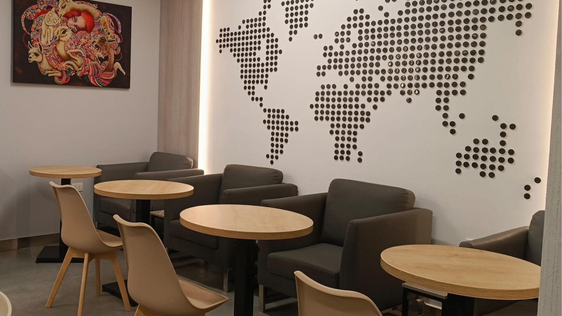 Caral VIP Lounge, FAP Captain Carlos Martínez de Pinillos International, Peru Caral VIP Lounge, FAP Captain Carlos Martínez de Pinillos International, Peru