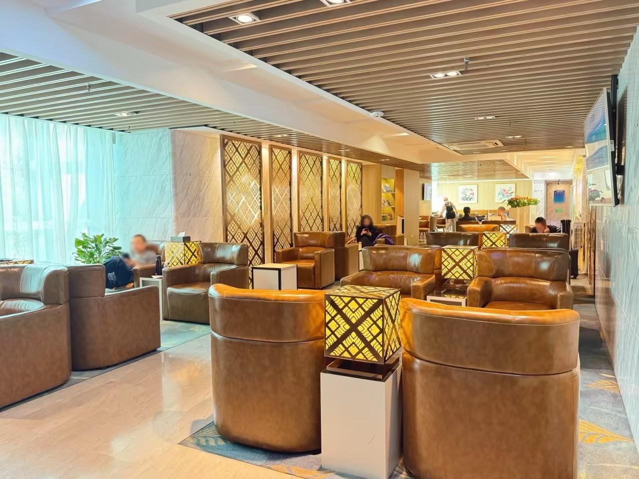 China Eastern Airlines V1 Lounge, Wuhan Tianhe International, China China Eastern Airlines V1 Lounge, Wuhan Tianhe International, China