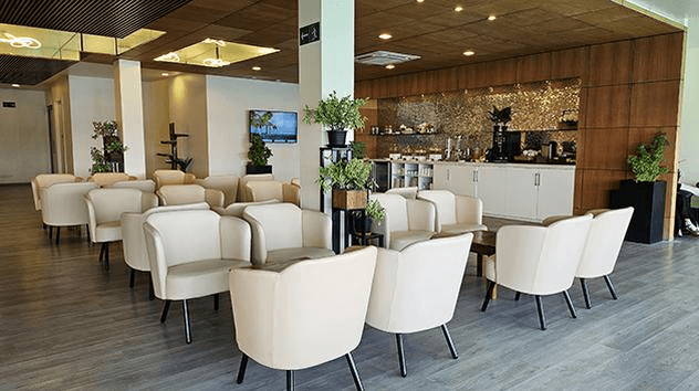 Huvandhumaa lounge NEW Seaplane Terminal