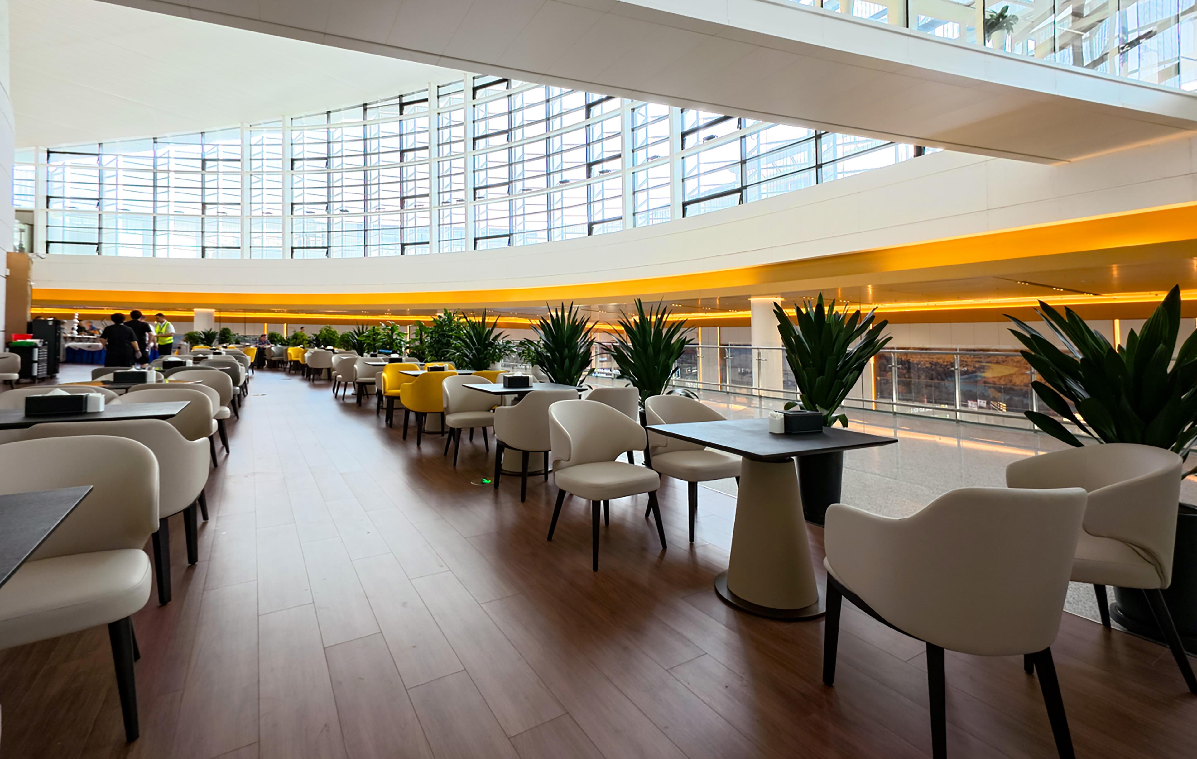 Domestic First/Business Class Lounge, Urumqi Tianshan International, China Domestic First/Business Class Lounge, Urumqi Tianshan International, China