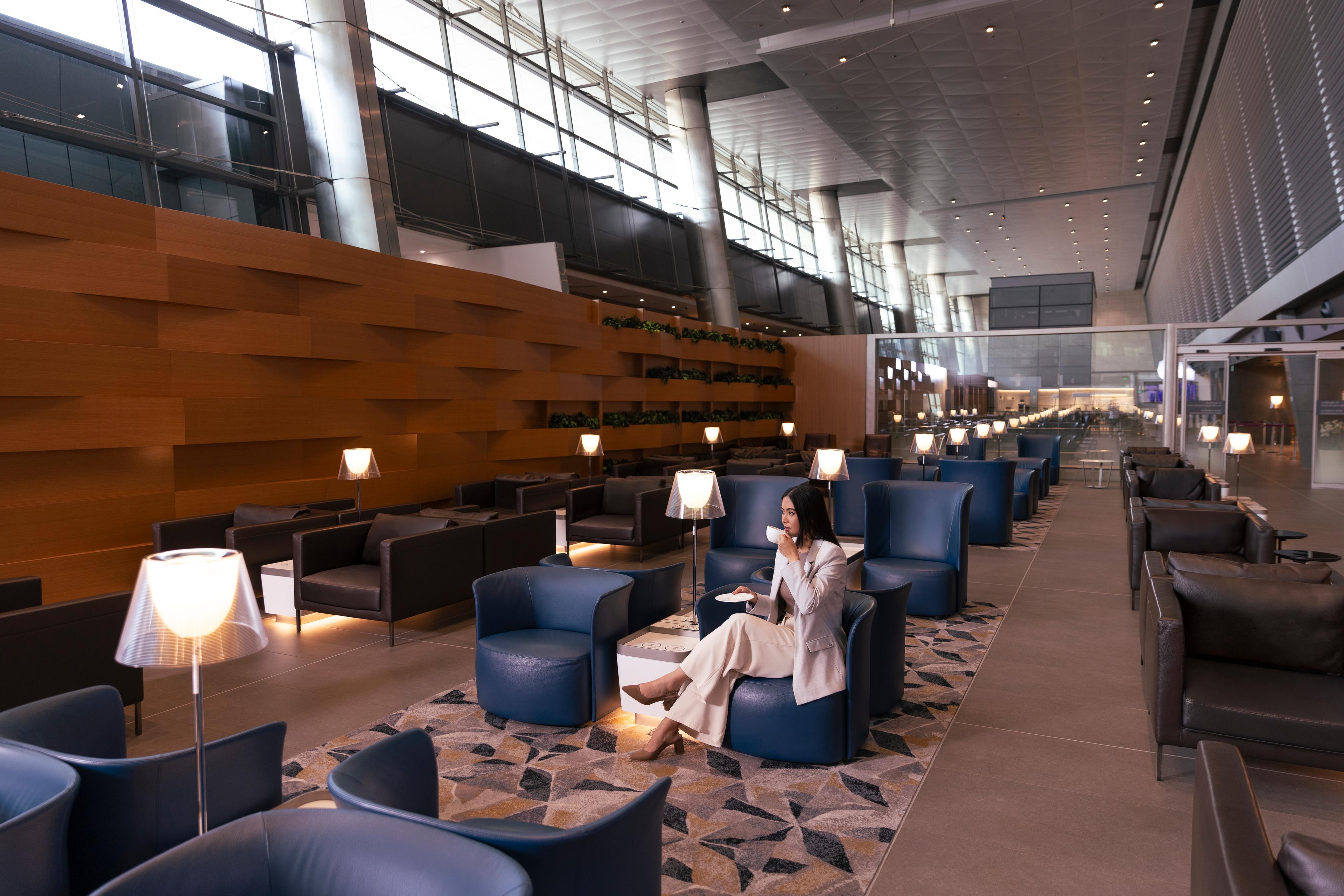 Al Maha Lounge (North/Orchard), Doha Hamad International, Qatar Al Maha Lounge (North/Orchard), Doha Hamad International, Qatar