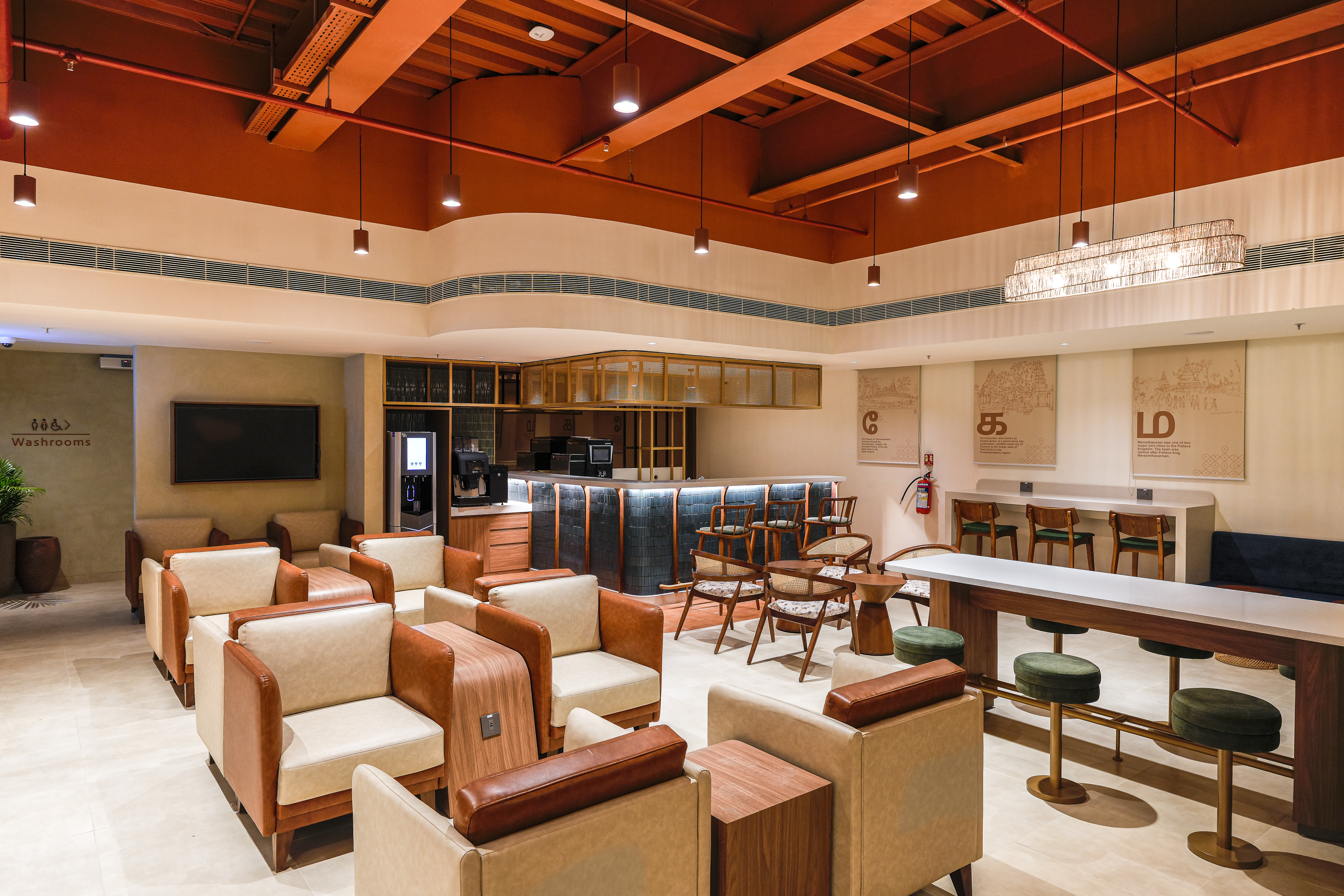 O’Vetra Domestic Departure Lounge, Tiruchirappalli International, India O’Vetra Domestic Departure Lounge, Tiruchirappalli International, India