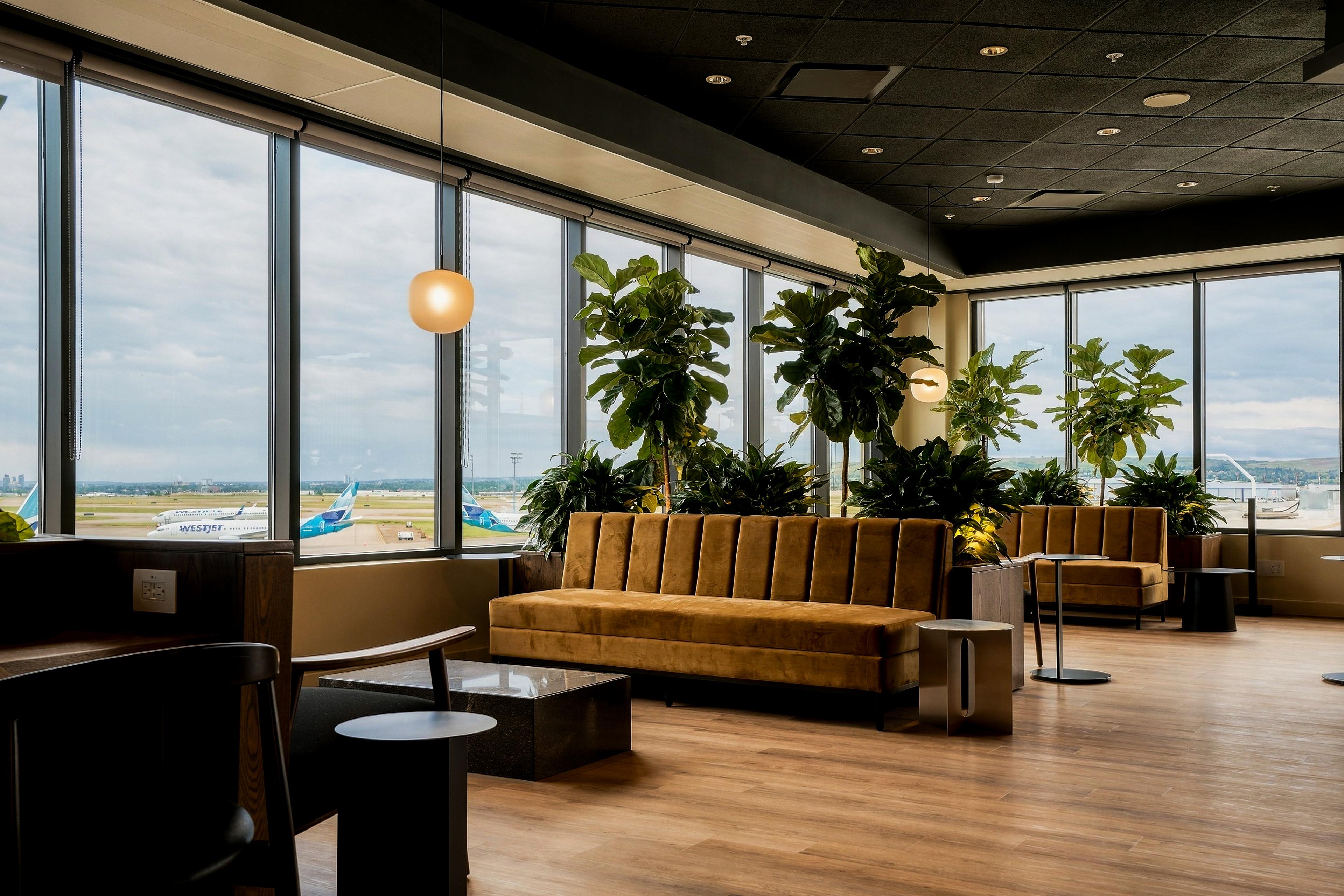 Aspire Lounge (Domestic), Calgary International, Canada Aspire Lounge (Domestic), Calgary International, Canada