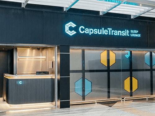 Capsule Transit Sleep Lounge