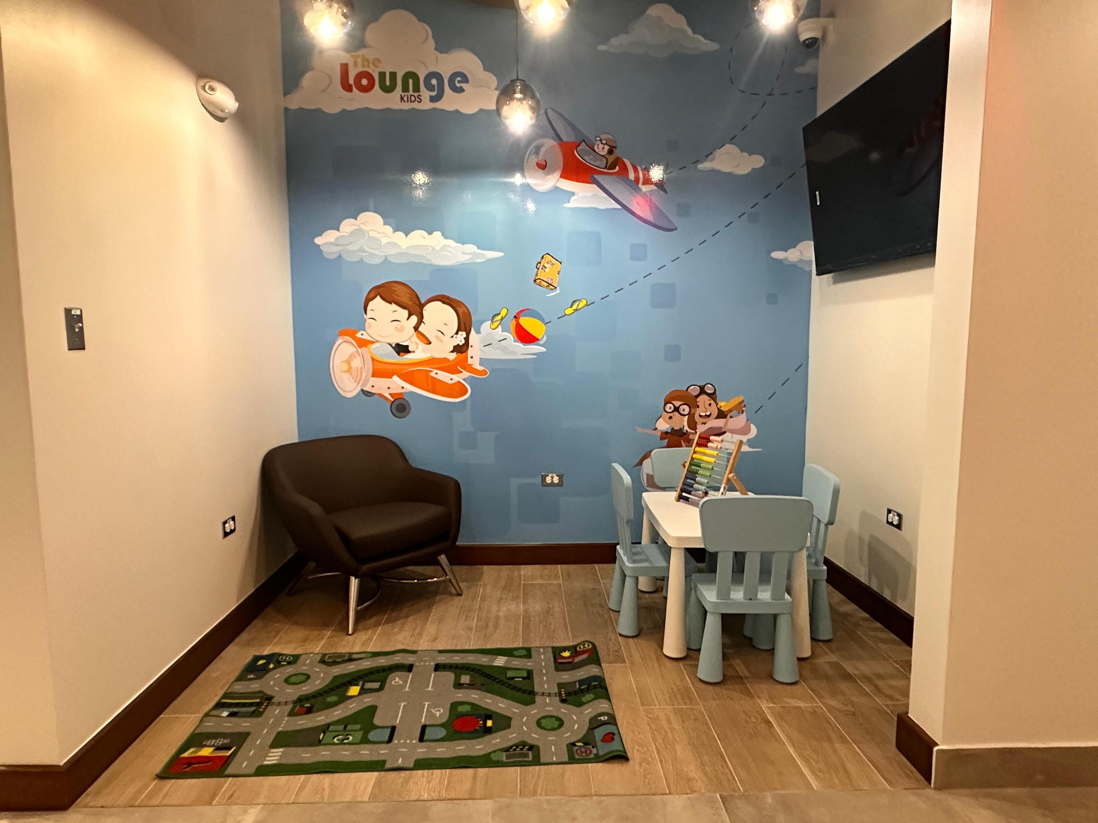 The Lounge San Juan at Terminal B, Luis Muñoz Marín International, Puerto Rico The Lounge San Juan at Terminal B, Luis Muñoz Marín International, Puerto Rico