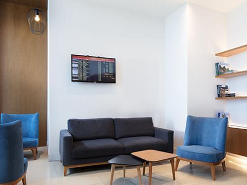 Goldair Handling Lounge, Heraklion Kazantzakis Intl, Greece Goldair Handling Lounge, Heraklion Kazantzakis Intl, Greece