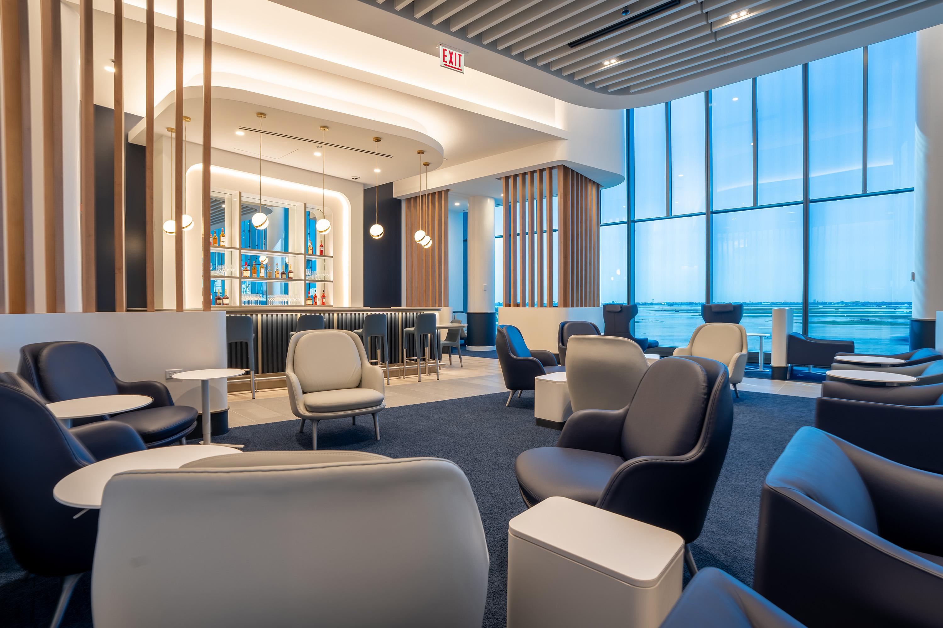 Air France Lounge, O'Hare International, USA Air France Lounge, O'Hare International, USA